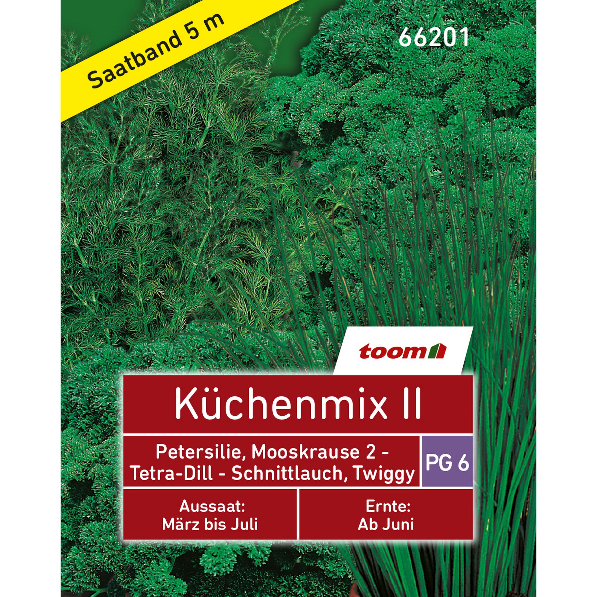 Saatband Küchenmix II