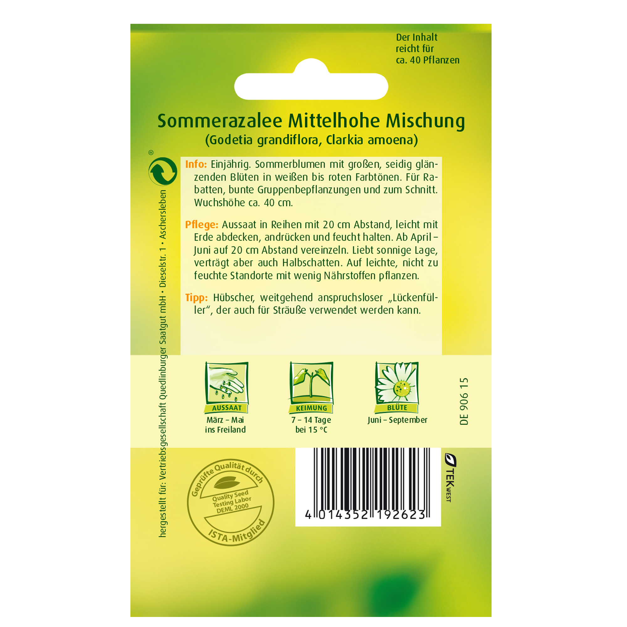 Sommerazaleen mittelhoch, Mischung + product picture