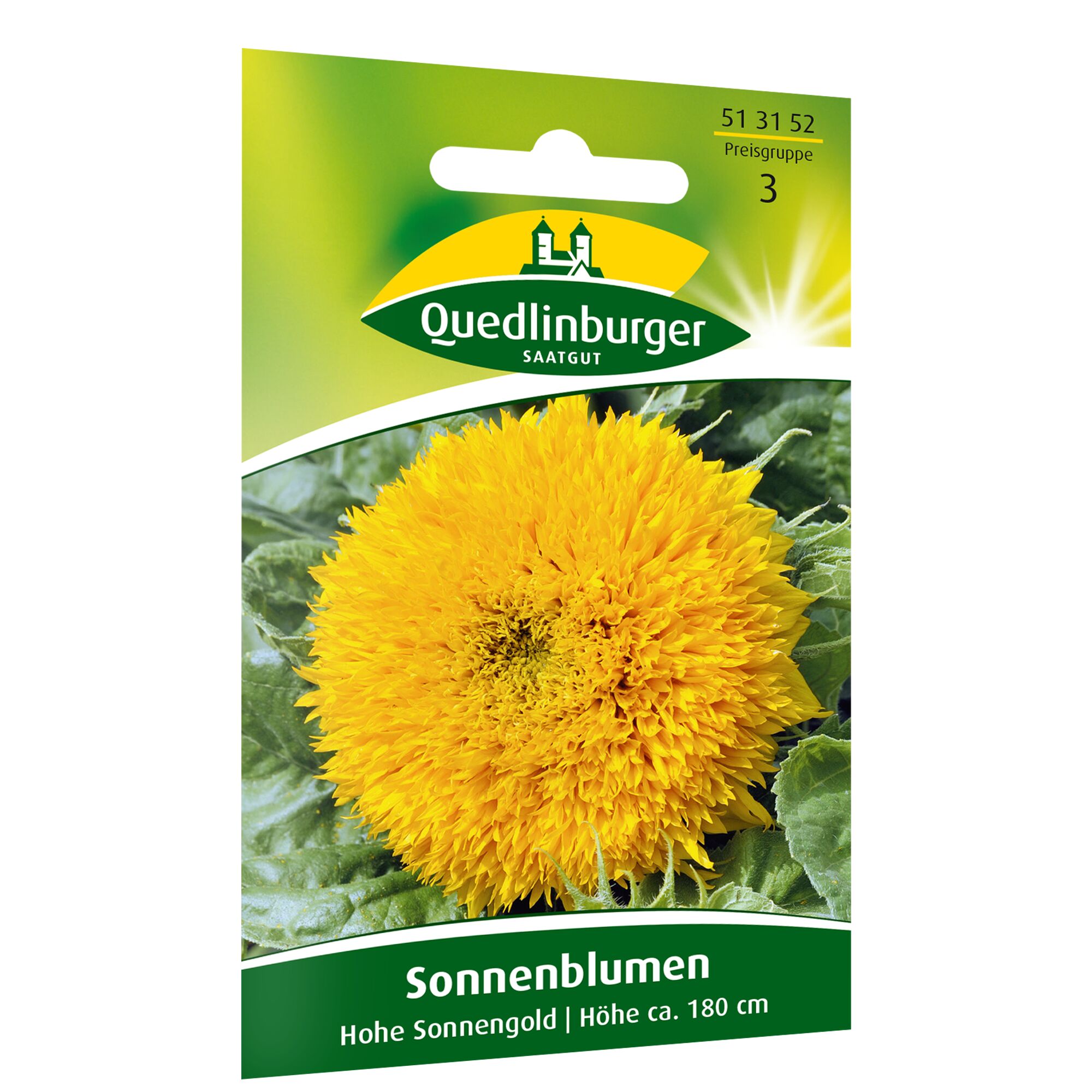 Sonnenblumensaatgut "Sonnengold" von Quedlinburger