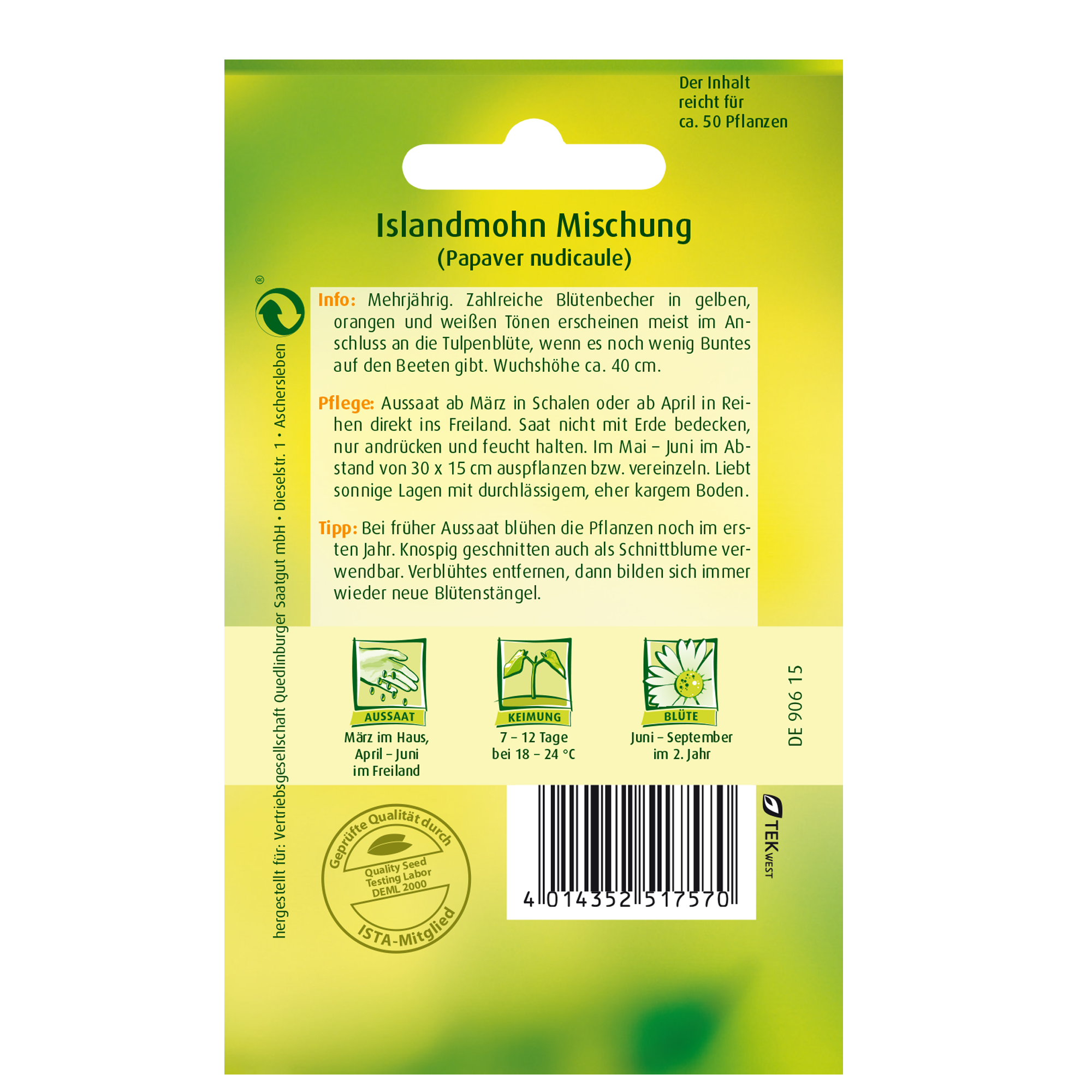 Islandmohn Mischung + product picture