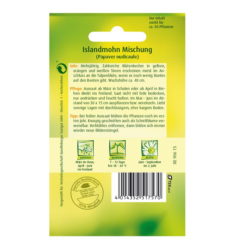 Islandmohn Mischung