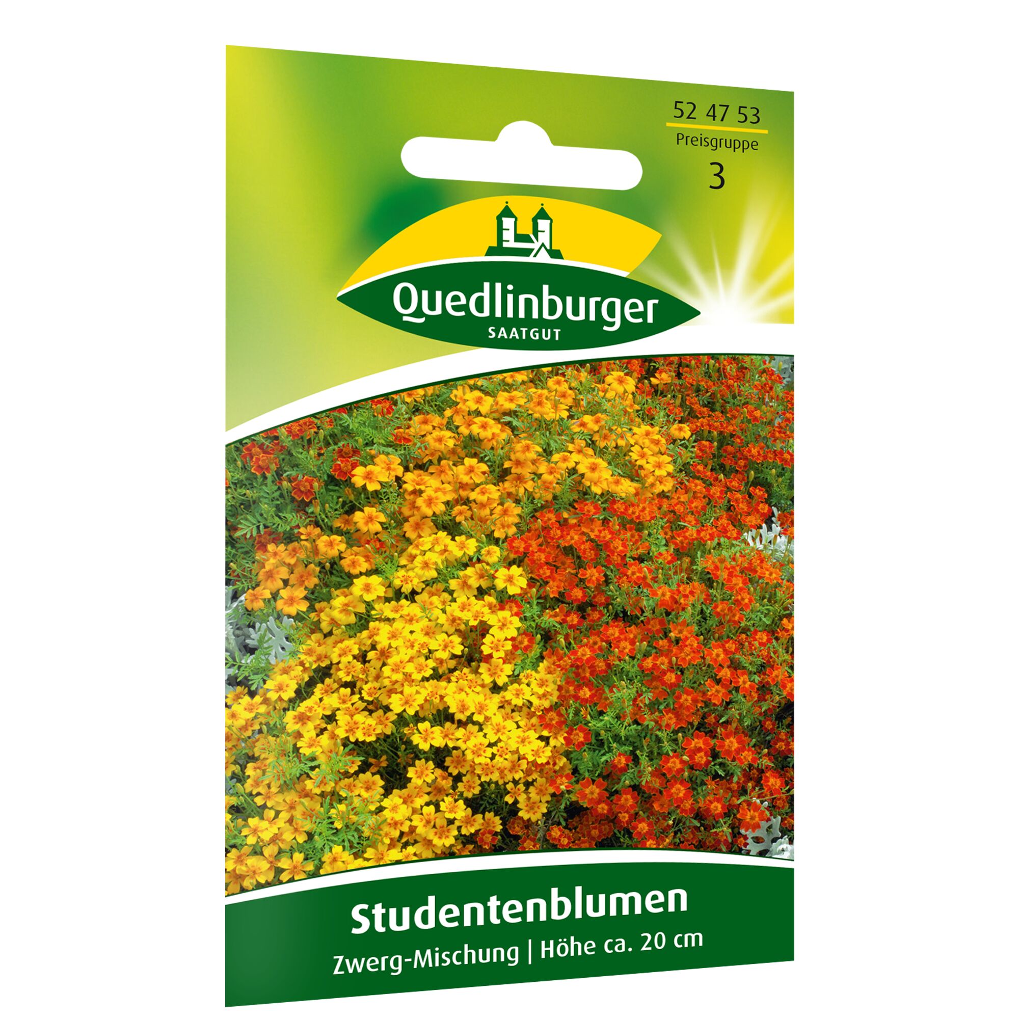 Samenpackung Studentenblumen, Zwerg-Mischung