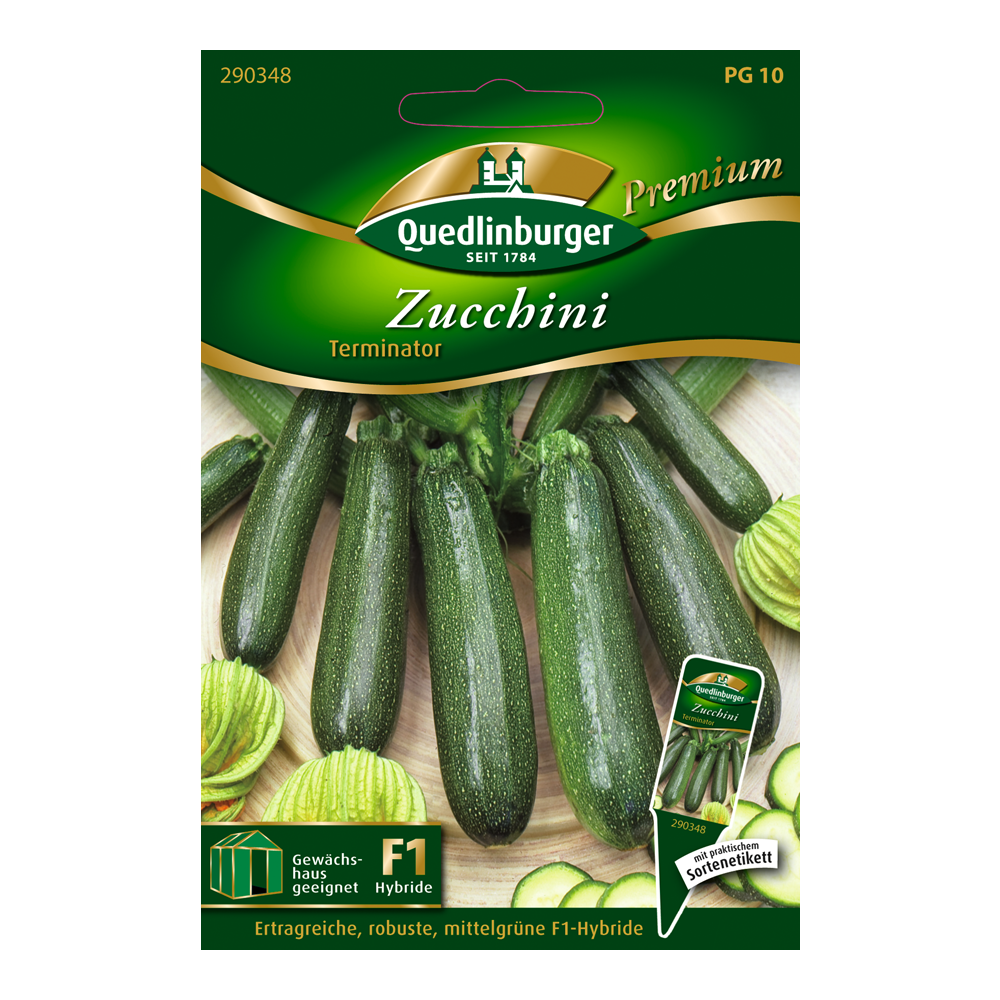 Zucchini "Terminator" 10 Stück + product picture