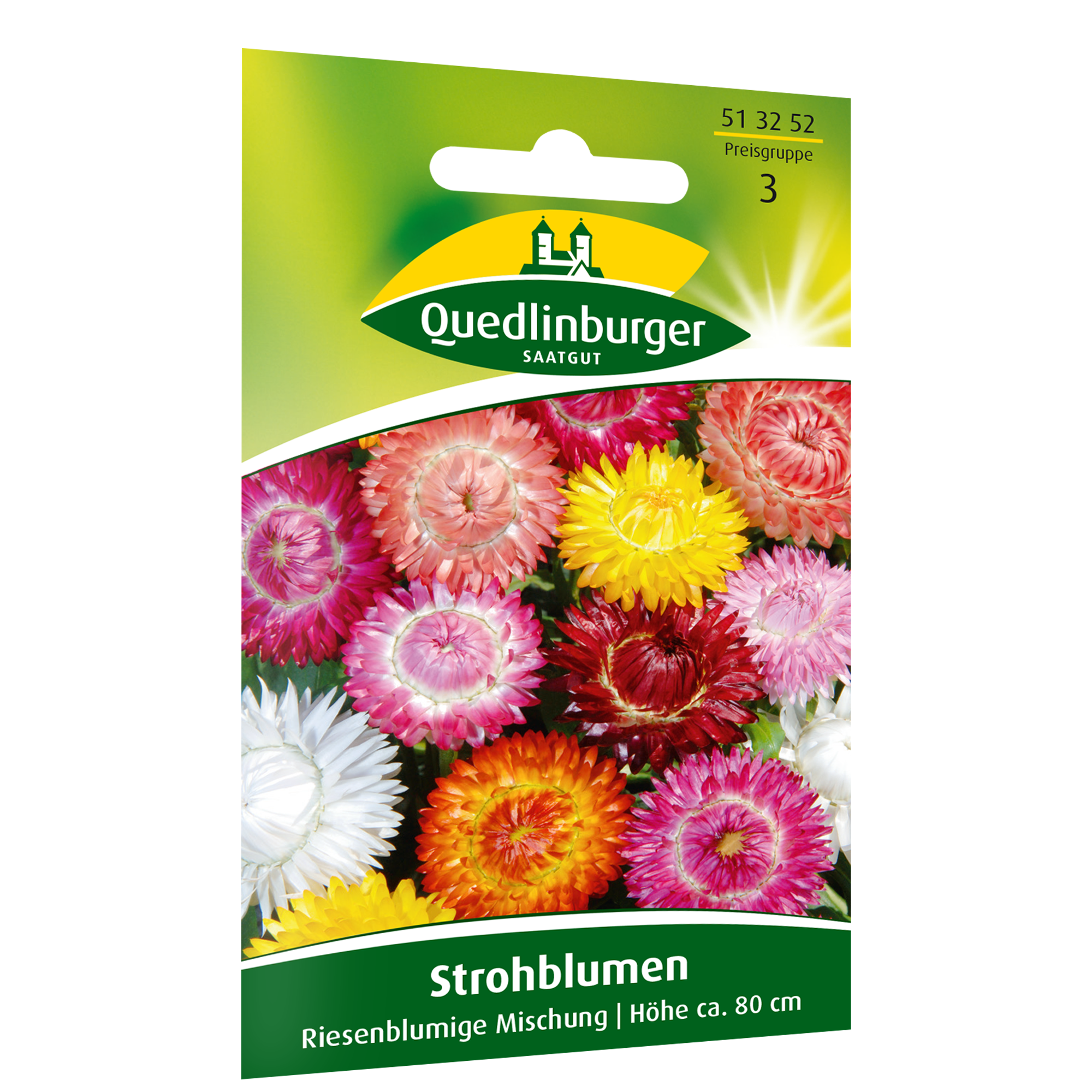Strohblumen Riesenblumig, Mischung + product picture