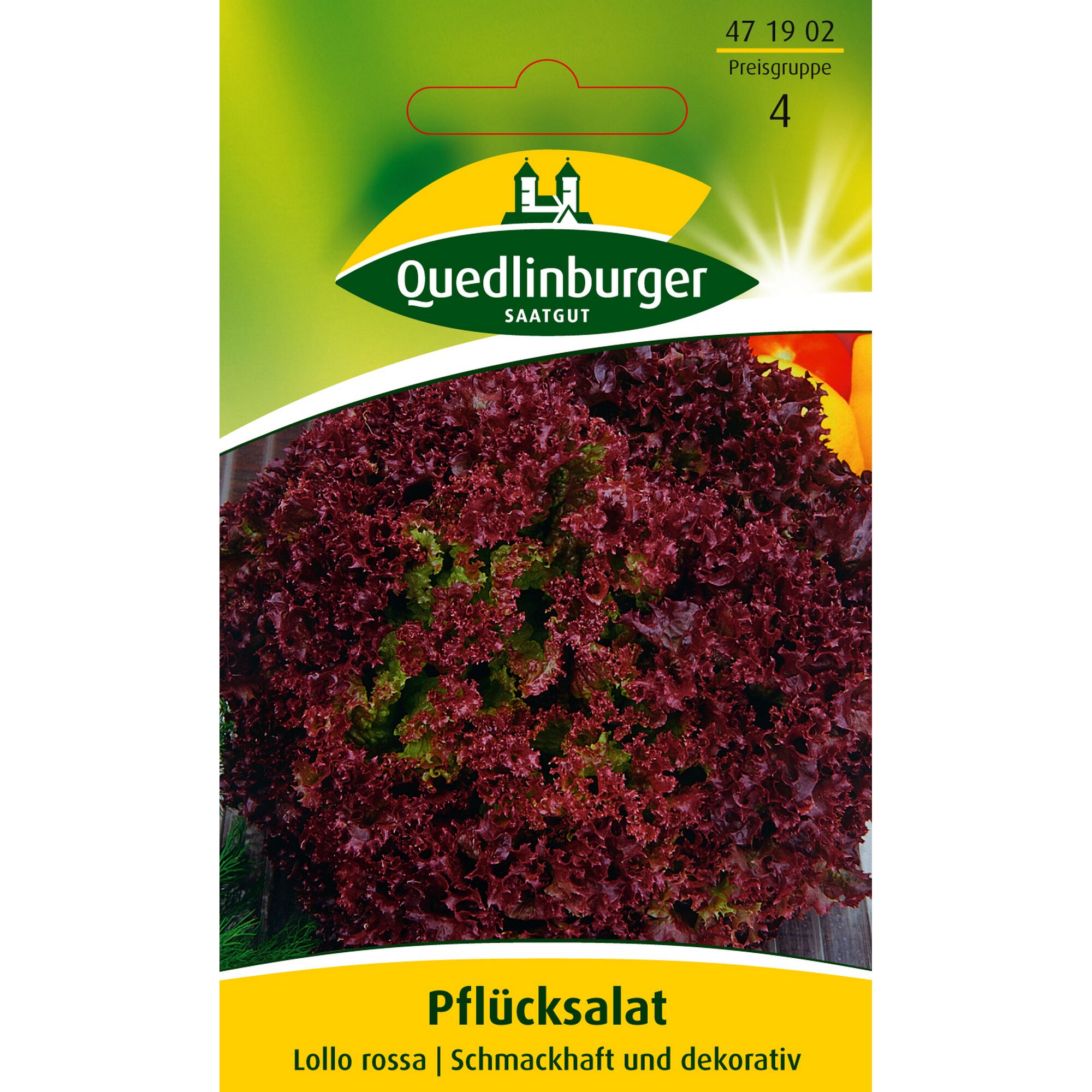 Lollo rosso, Pflücksalat