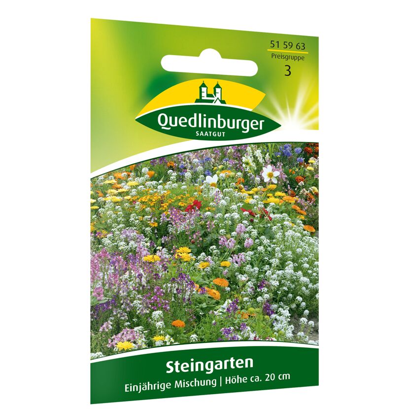 Steingarten einjährig, Mischung