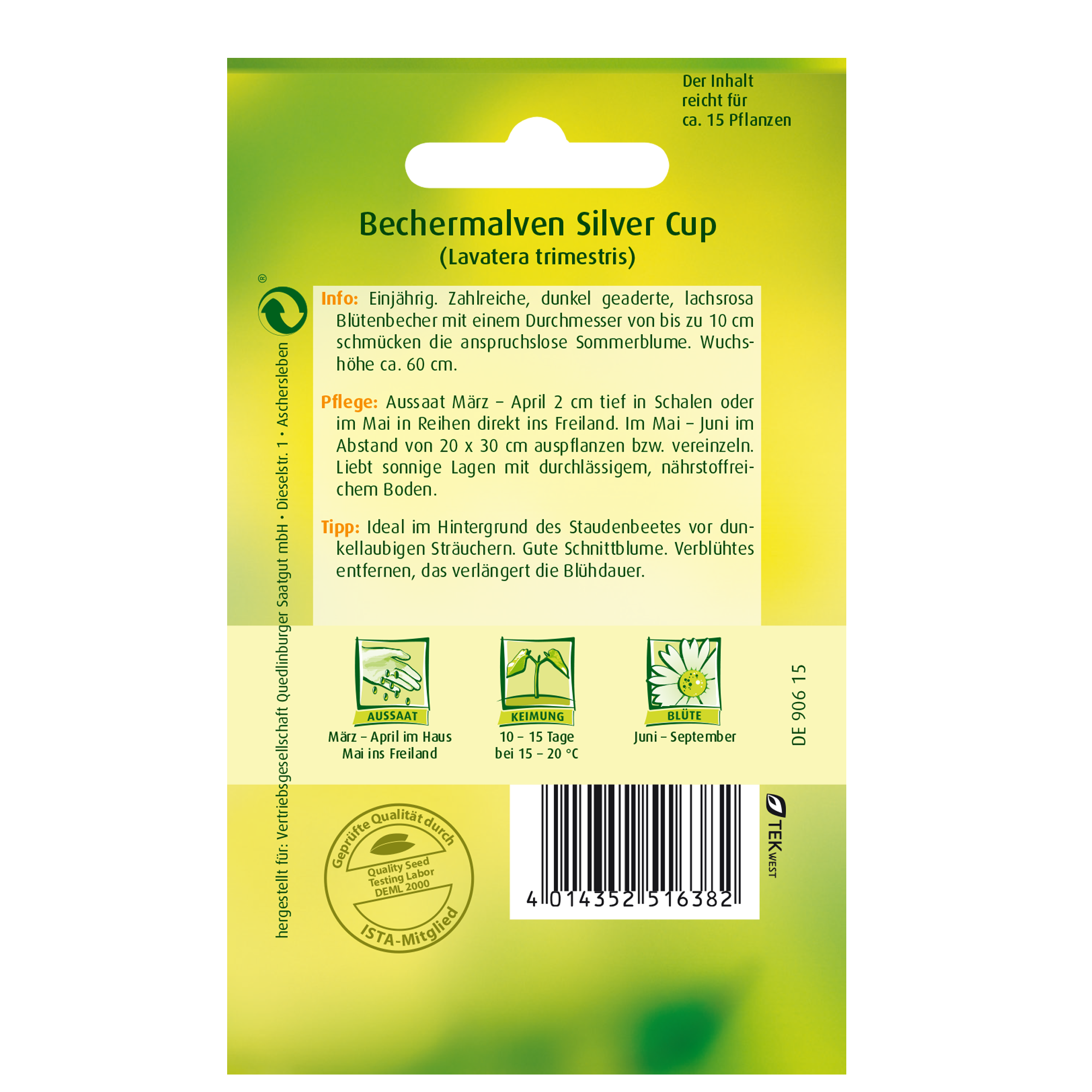 Bechermalven 'Silver Cup' + product picture
