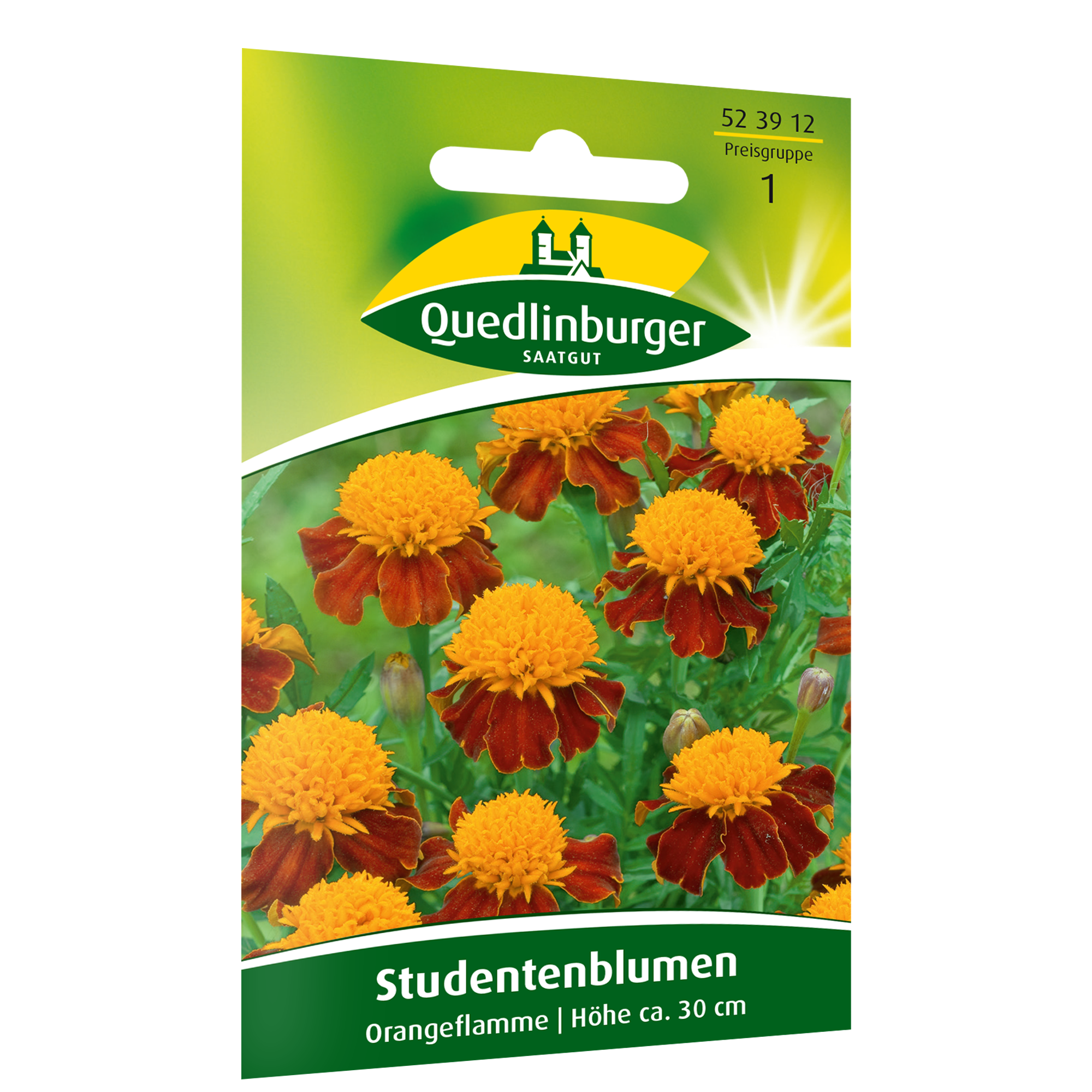 Studentenblumen 'Orangeflamme' + product picture