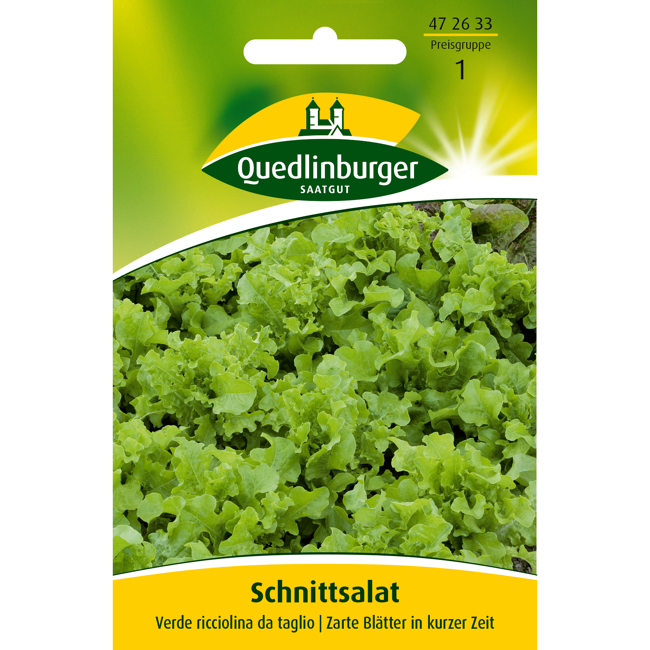 Bild von Schnittsalat 'verde ricciolina da taglio'