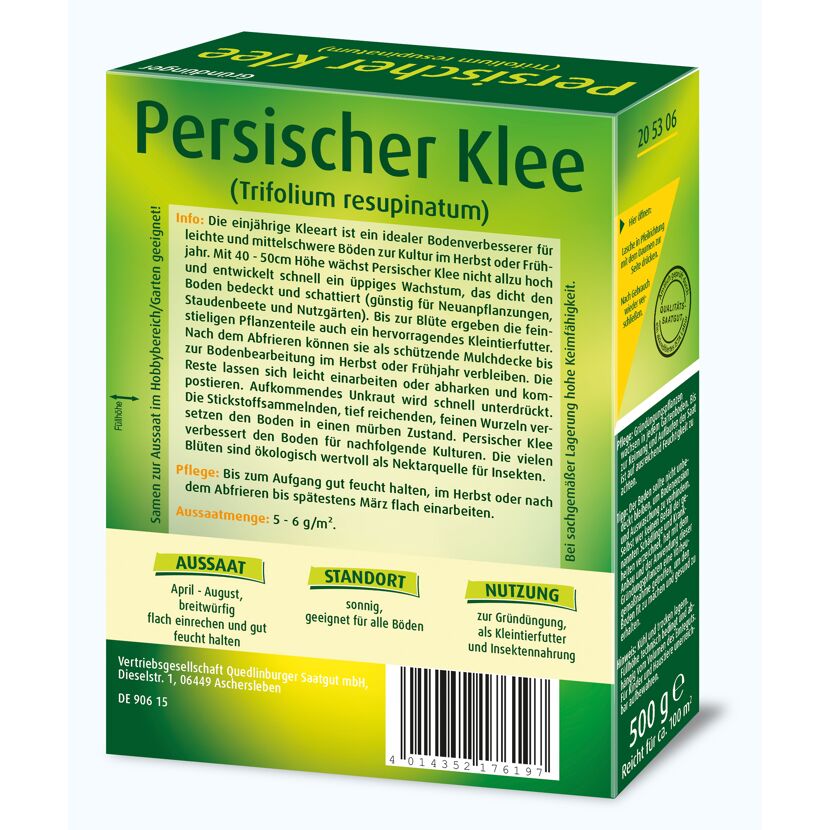 Persischer Klee Gründünger 500 g