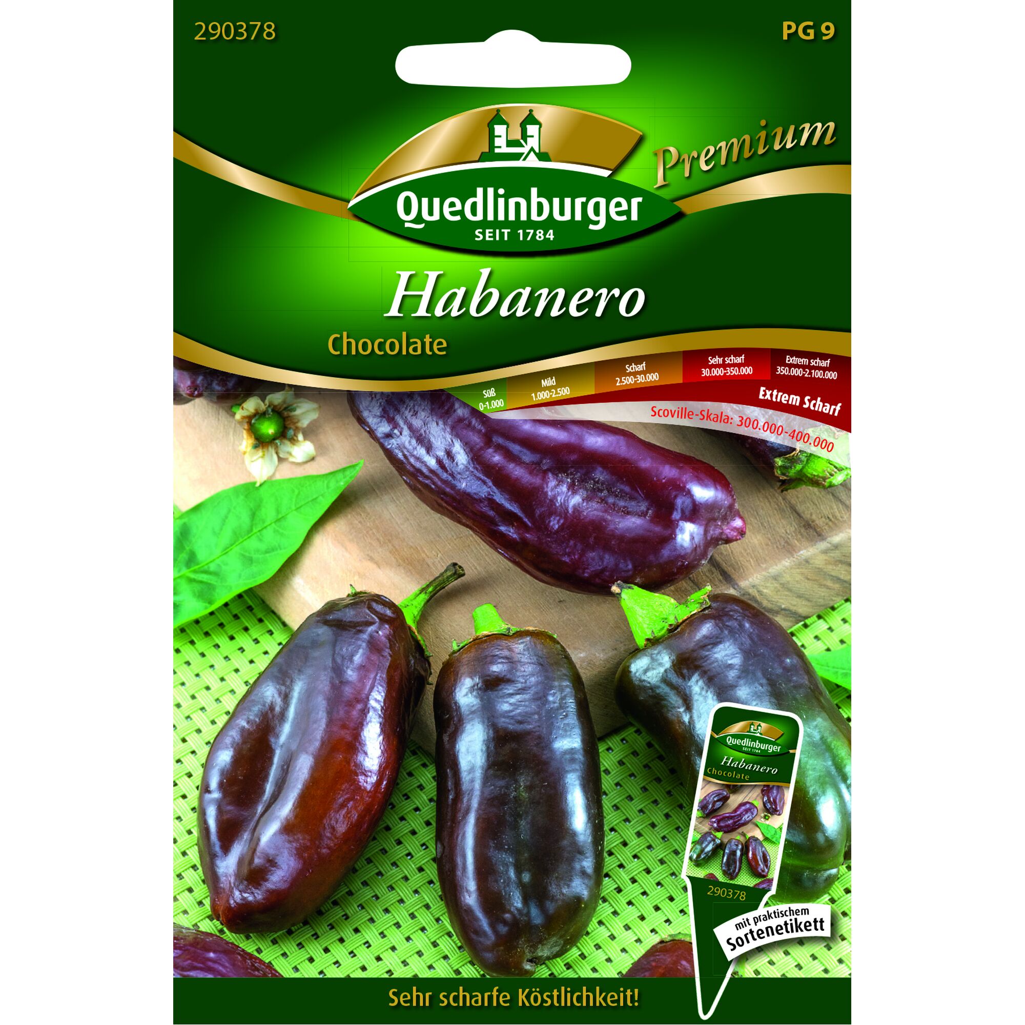 Quedlinburger Habanero Chocolate Samen