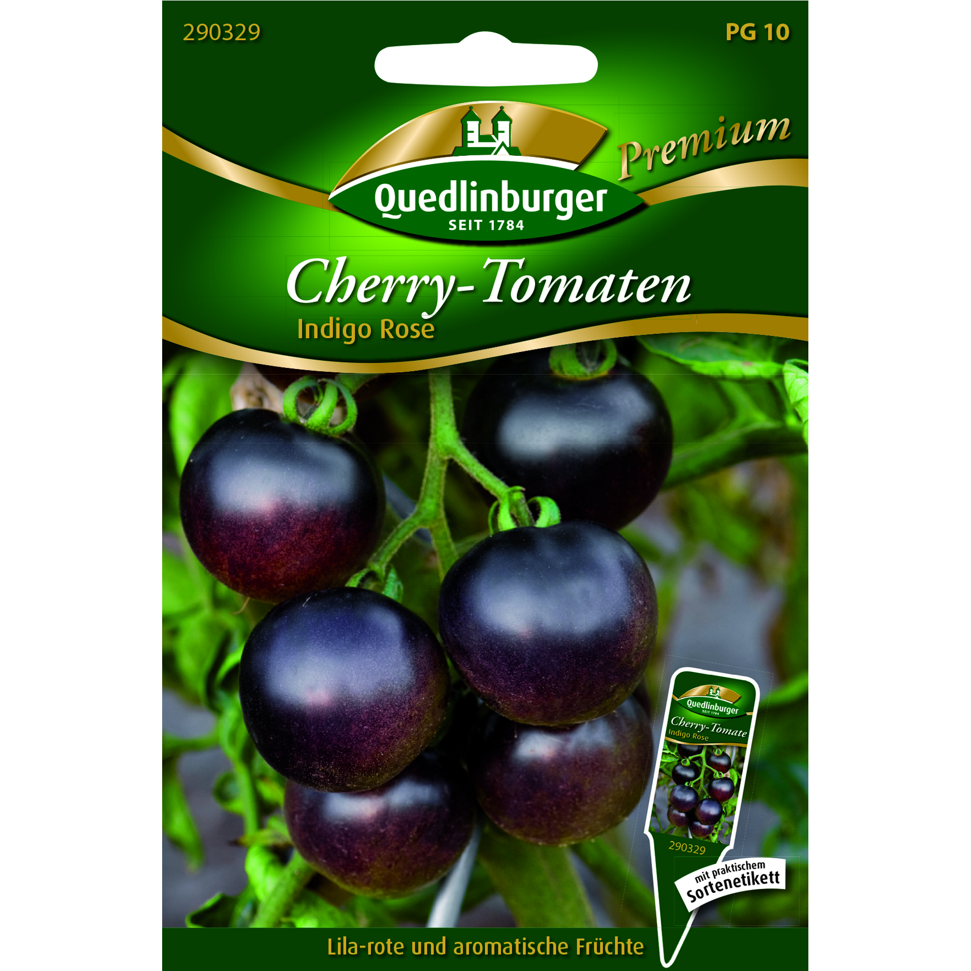 Premium Cherrytomate 'Indigo rose' + product picture