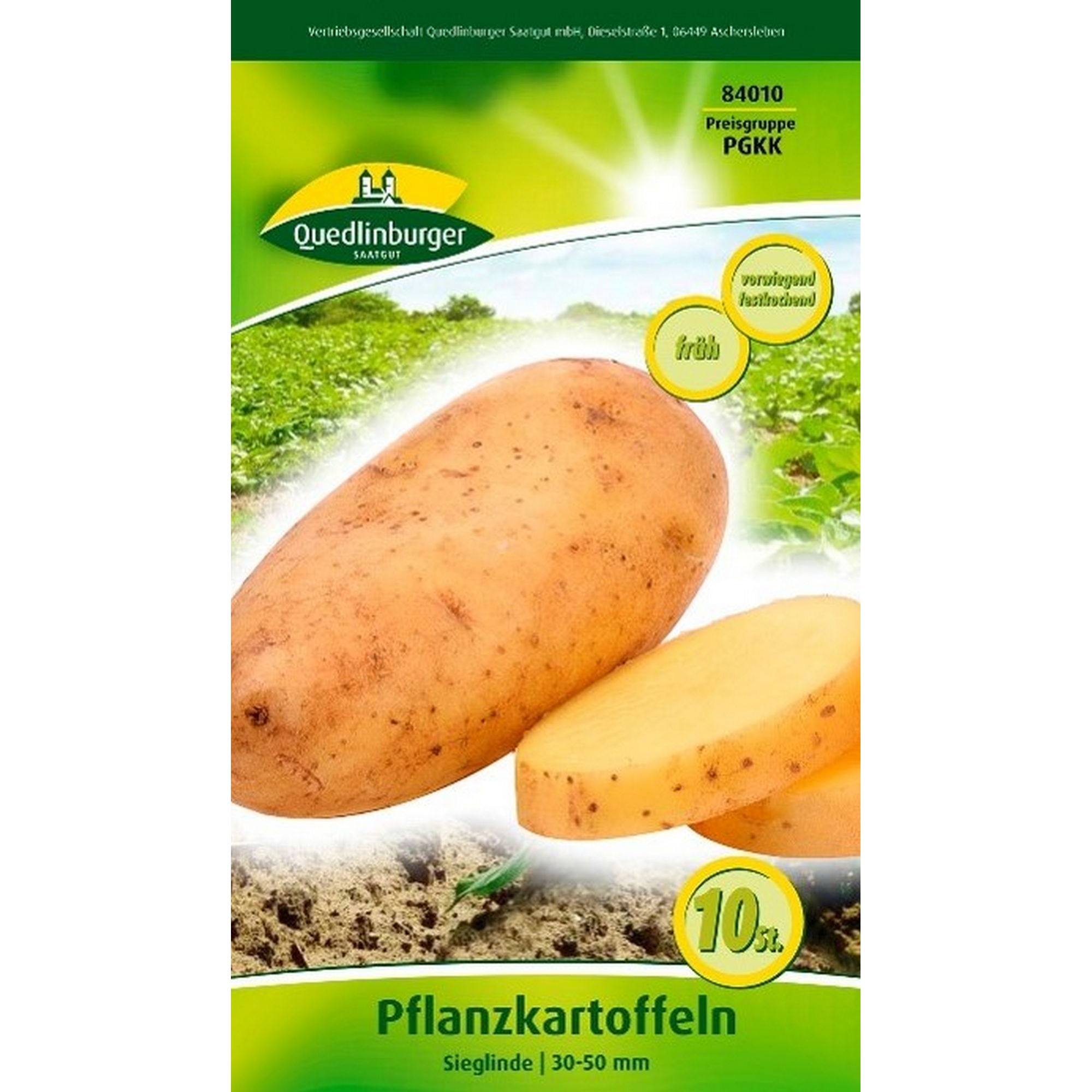 Pflanzkartoffel 'Sieglinde' gelb 10 Stück + product picture