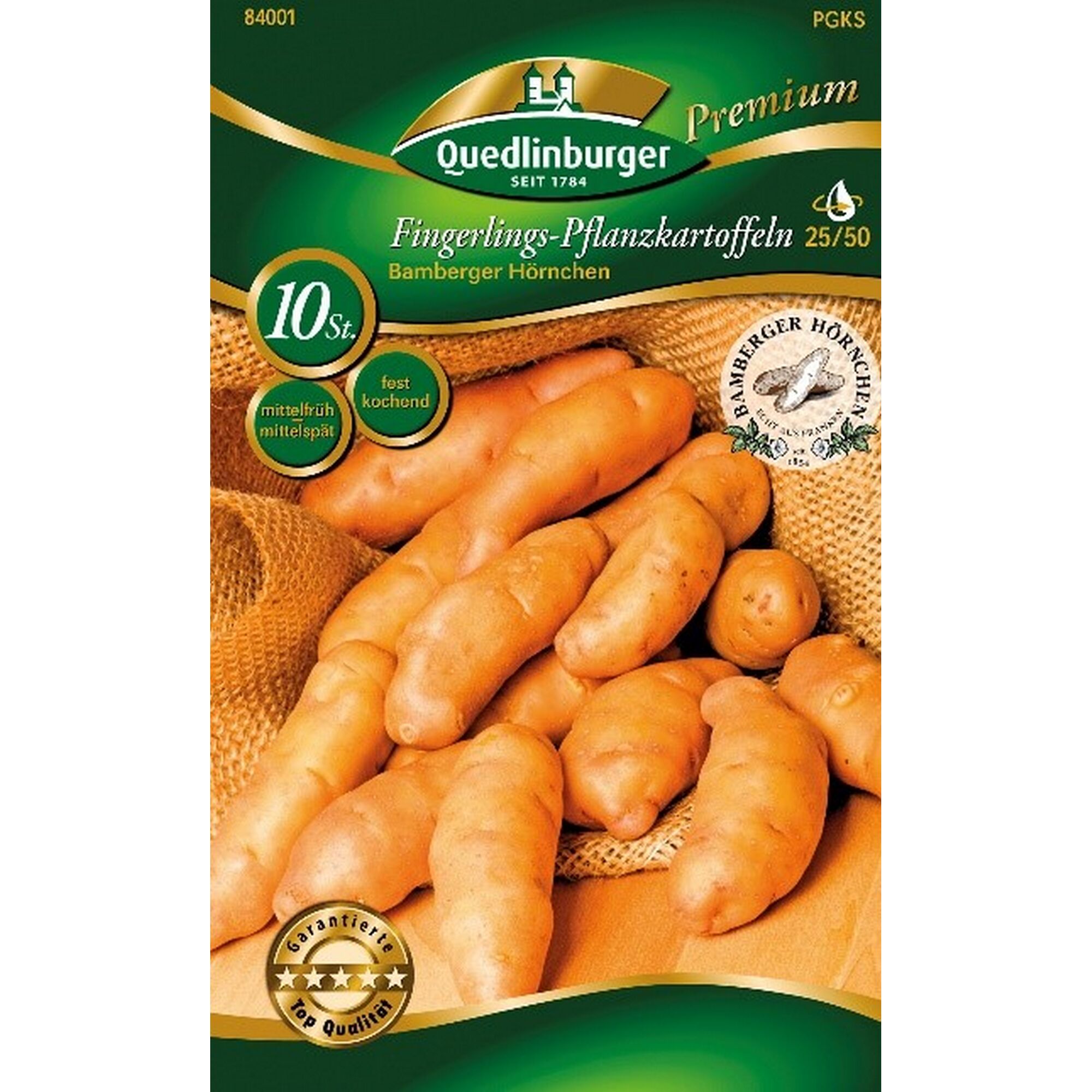 Bamberger Hörnchen, Fingerlings-Pflanzkartoffeln