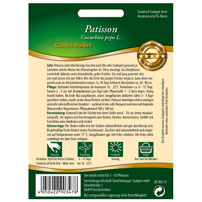 Patisson Golden Marbre