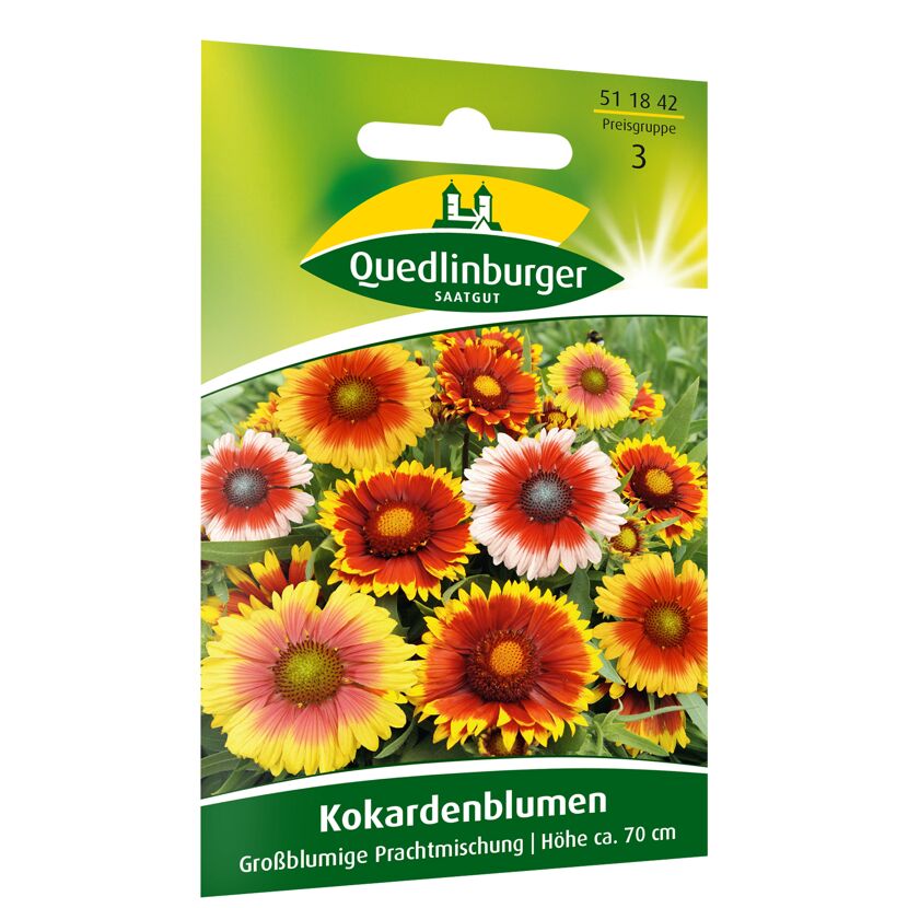 Kokardenblumen 'Großblumige Prachtmischung'