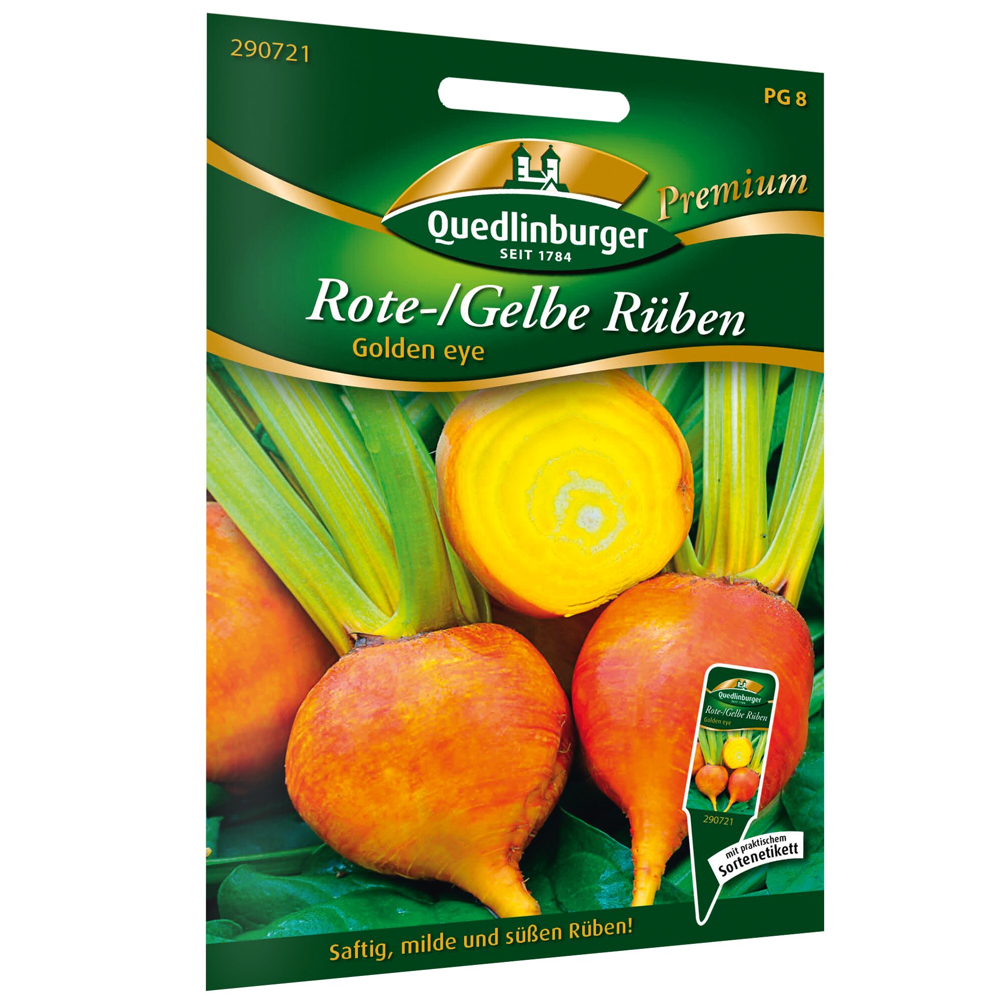 Quedlinburger Rote-/Gelbe Rüben Golden Eye