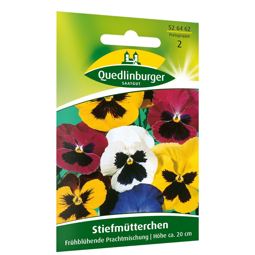 Stiefmütterchen 'Frühblühende Prachtmischung'