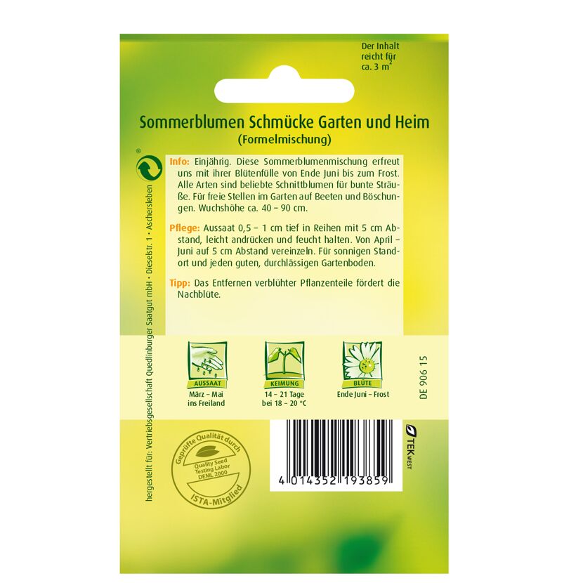 Sommerblumen Mischung