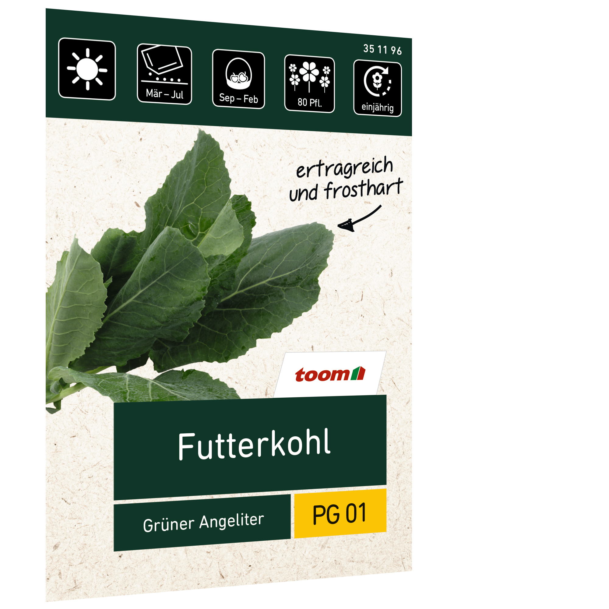 Futterkohl 'Grüner Angeliter' + product picture
