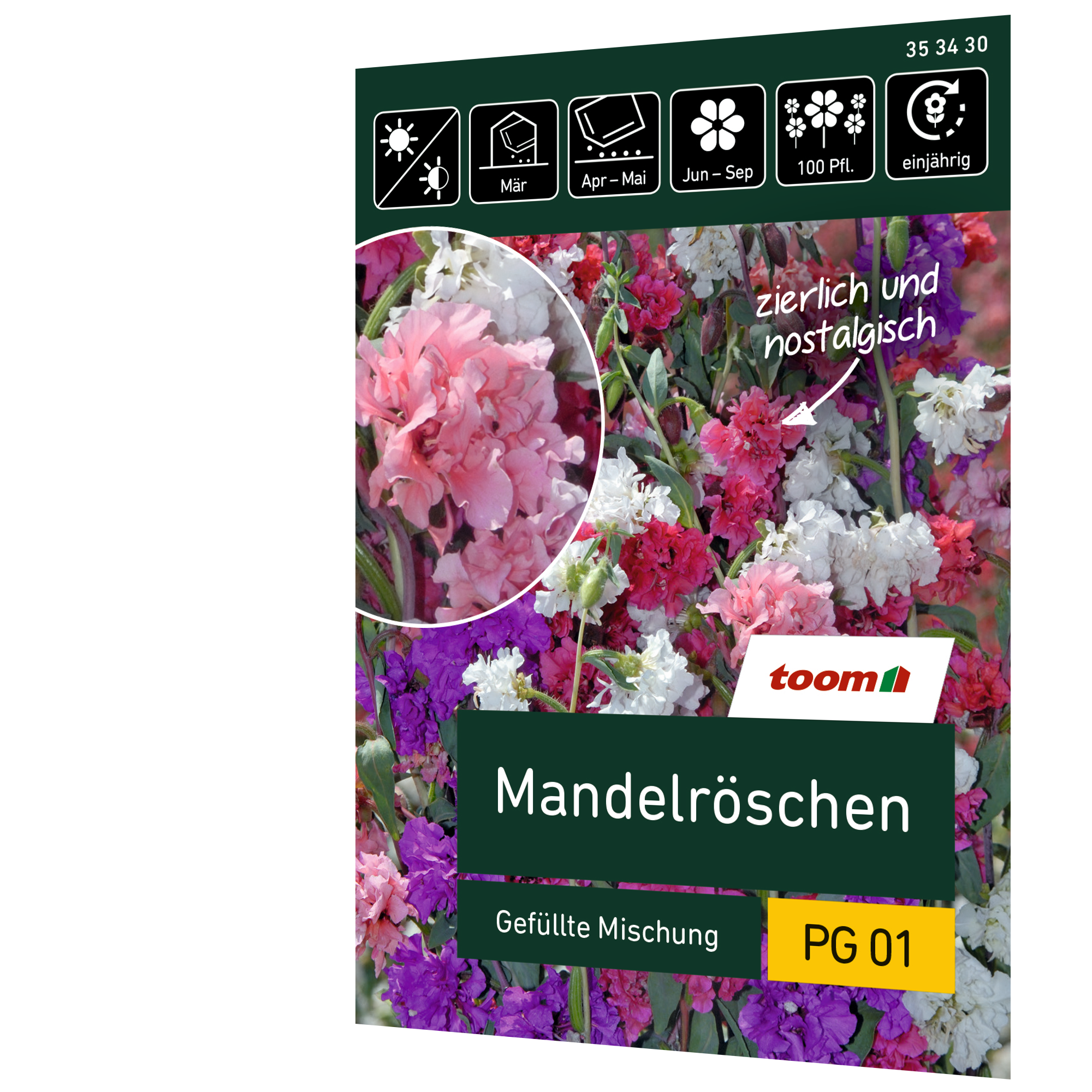 Mandelröschen 'Gefüllte Mischung' + product picture