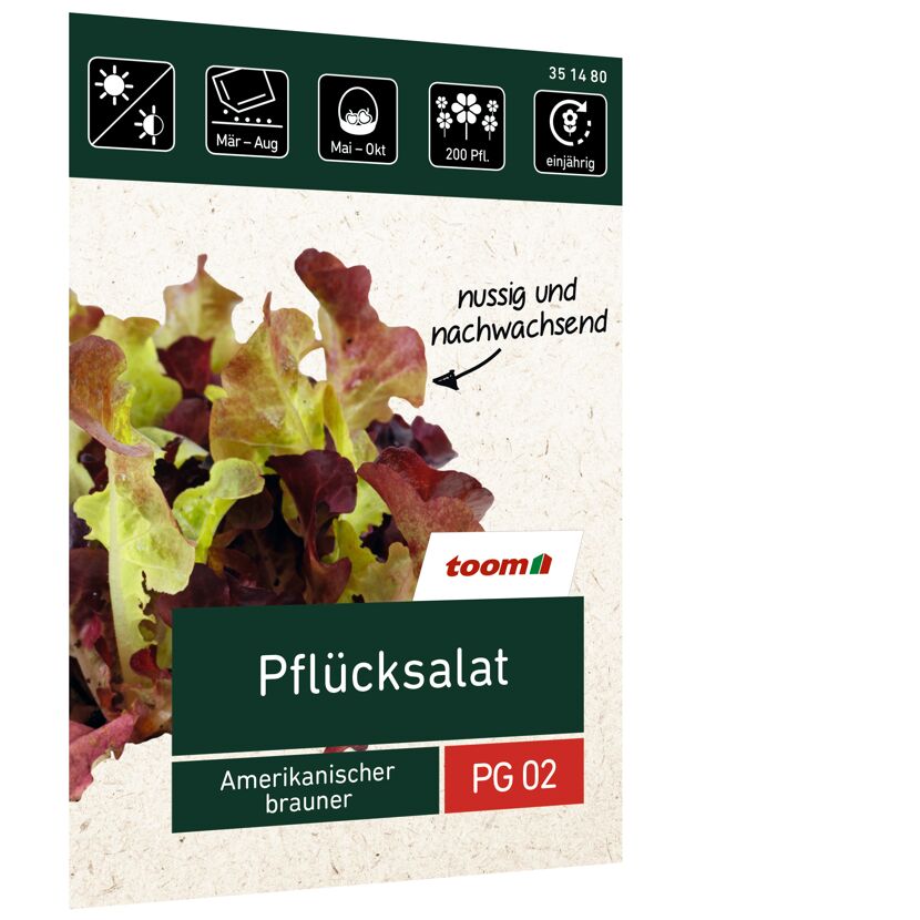 Pflücksalat 'Amerikanischer brauner'