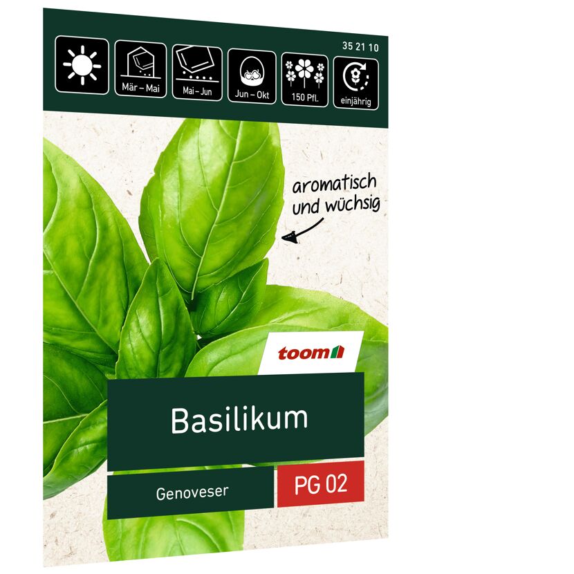 Toom Basilikum Genoveser Samen
