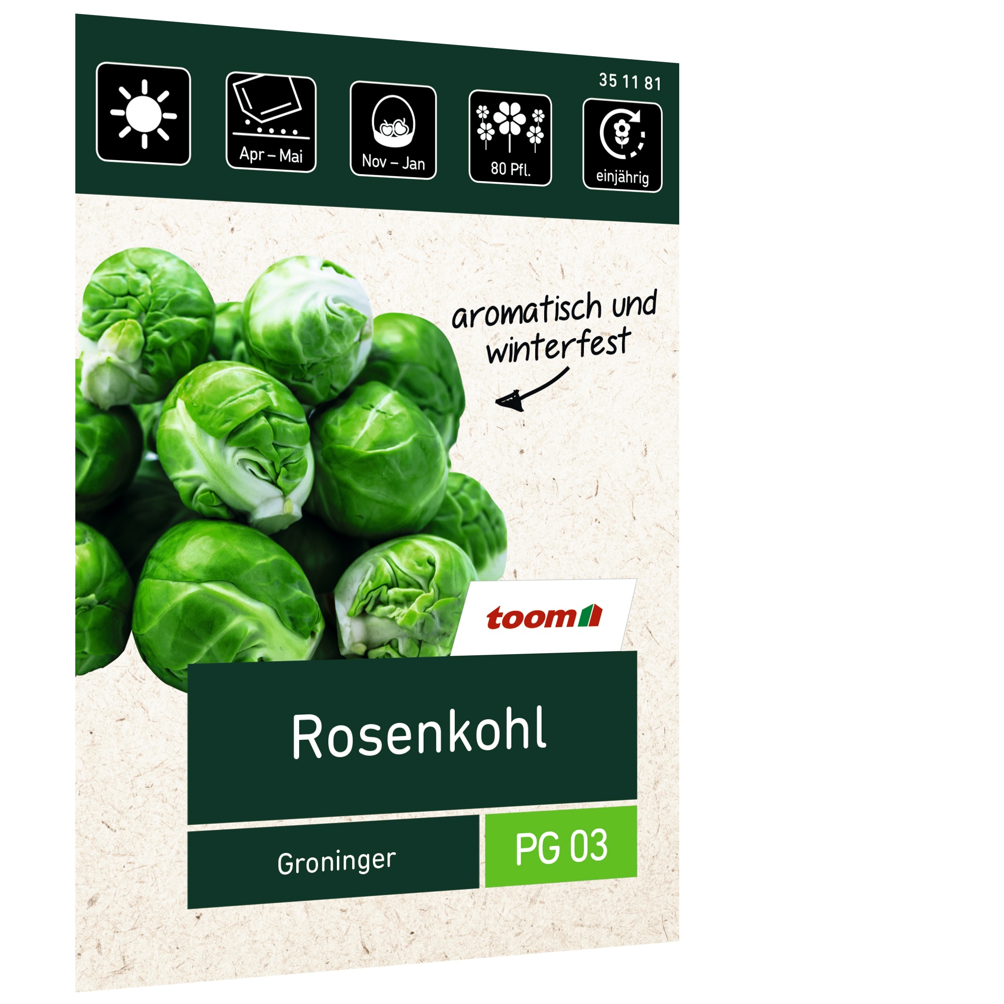Rosenkohl 'Groninger' + product picture