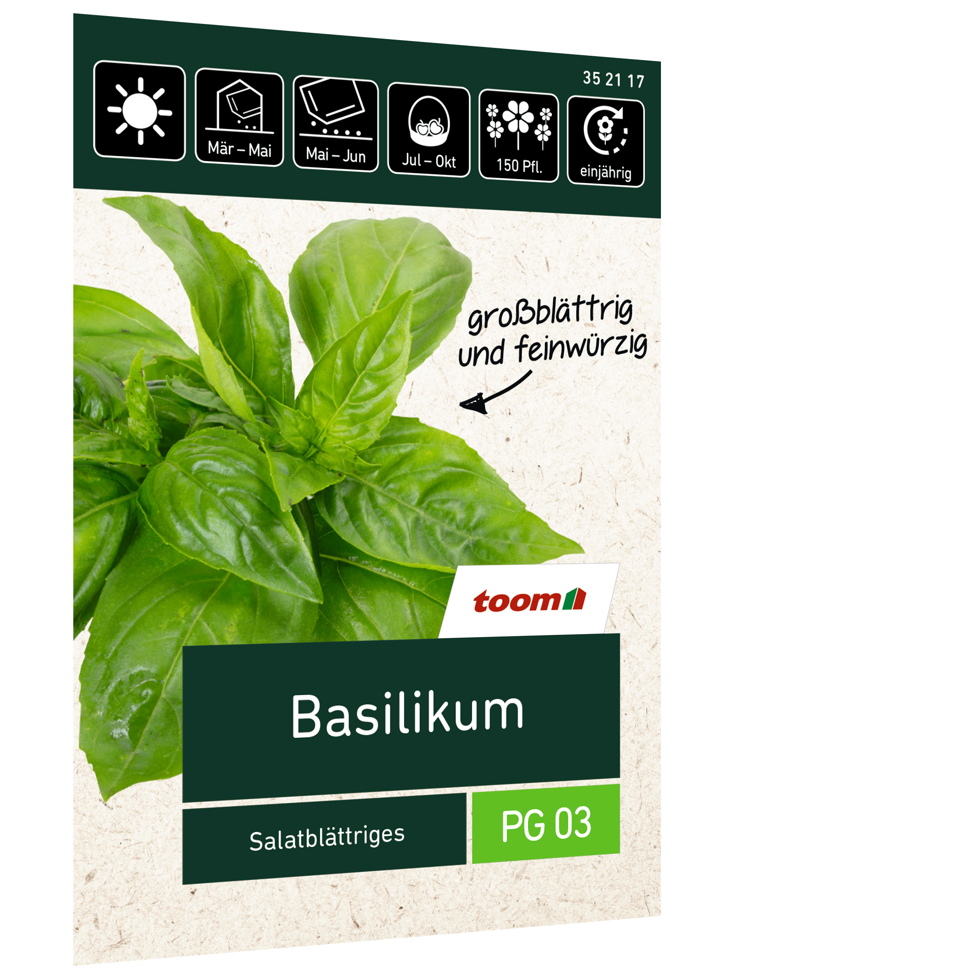 Basilikum 'Salatblättriges' + product picture