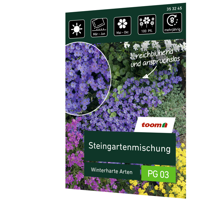 Bild von Steingartenmischung 'Winterharte Sorten'