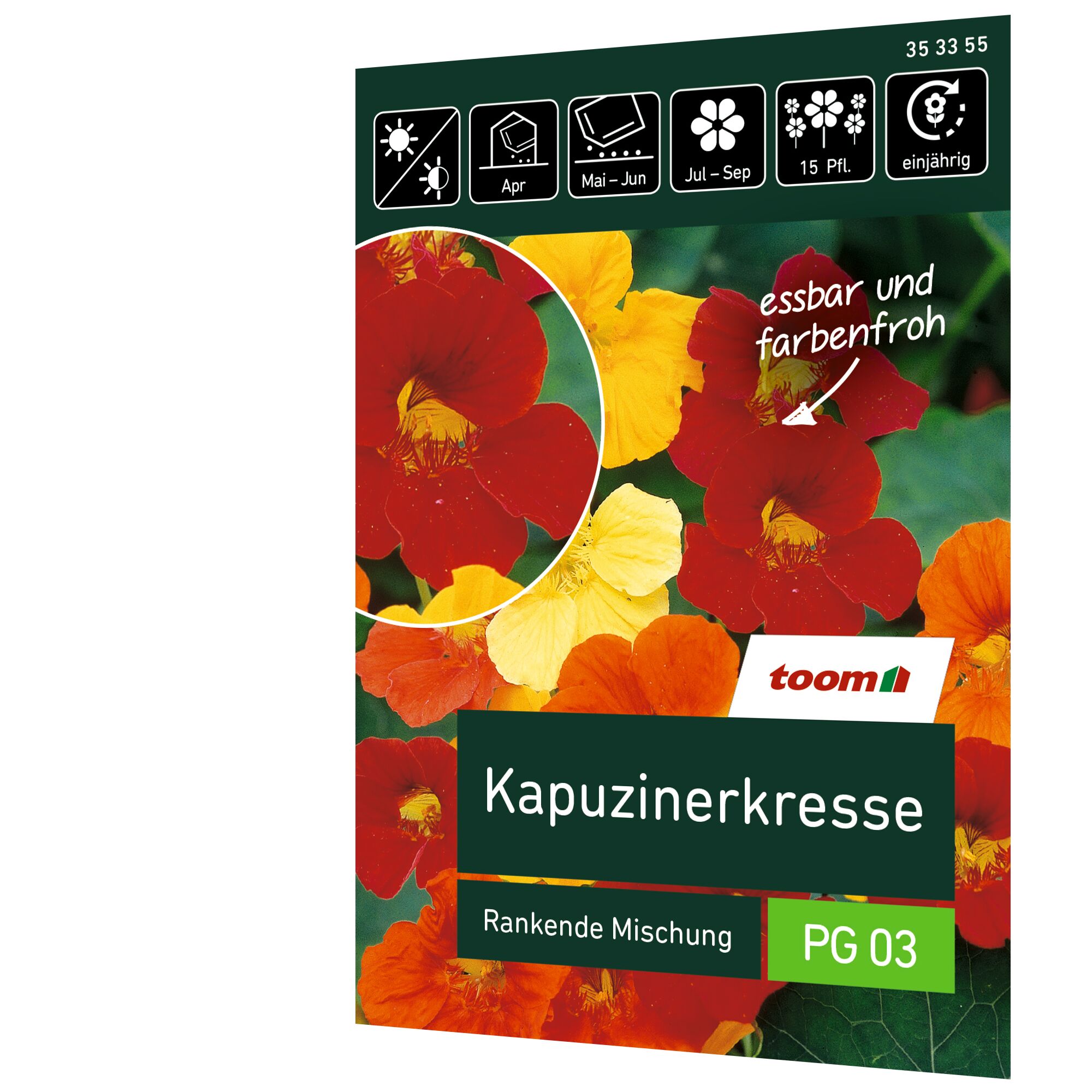 Kapuzinerkresse Rankende Mischung