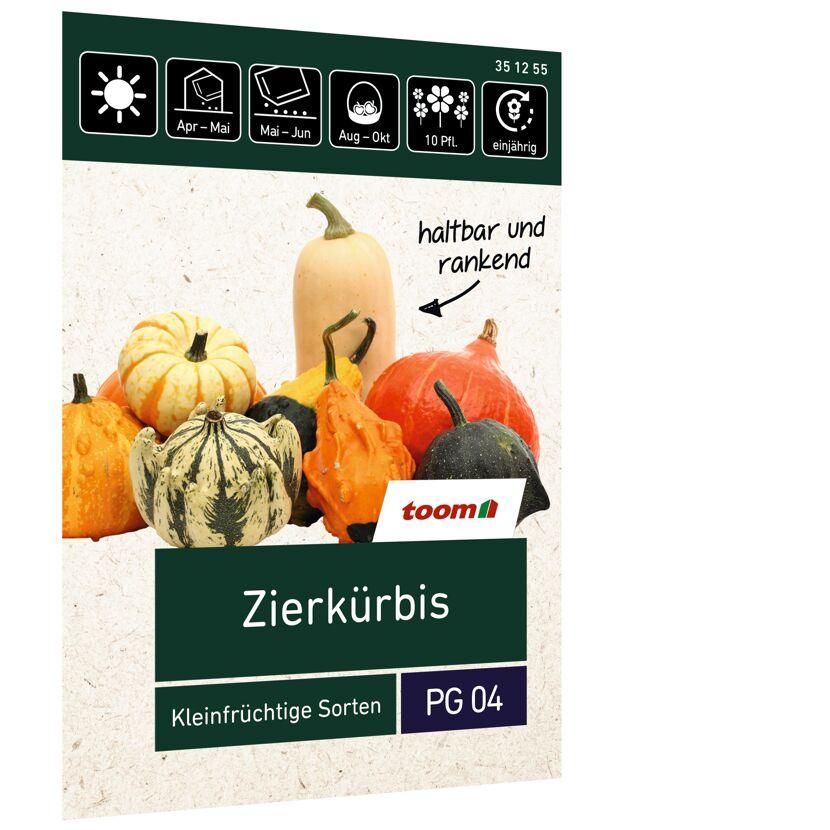 Zierkürbis 'Kleinfrüchtige Sorten'