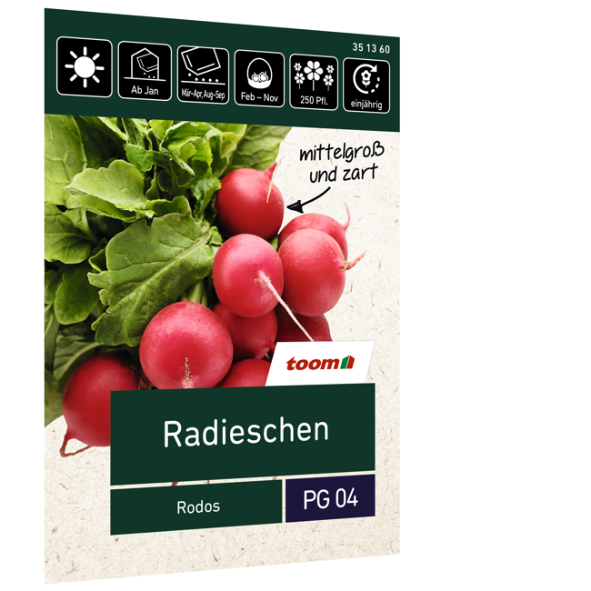 Bild von Radieschen 'Rodos'