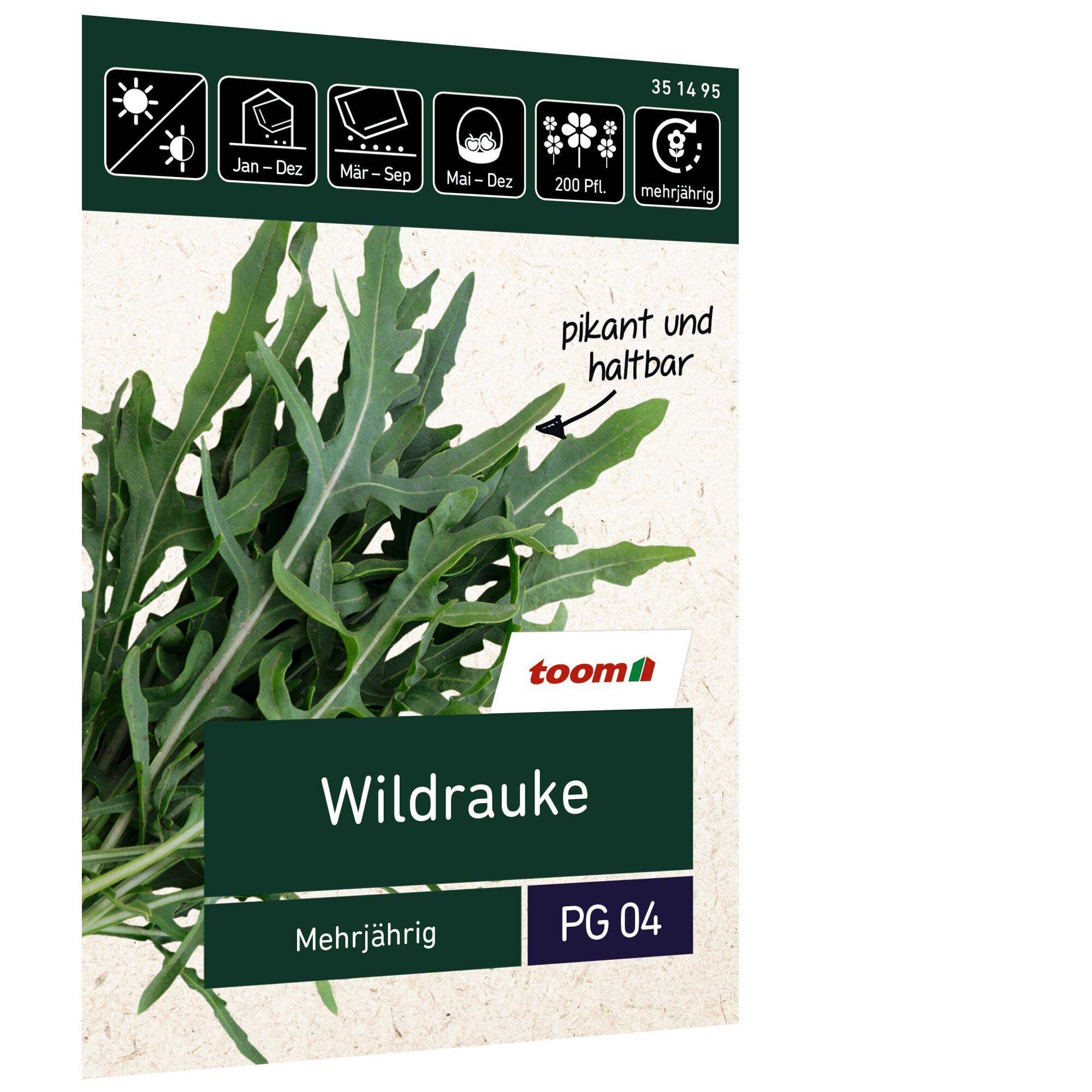 Wildrauke, mehrjährig