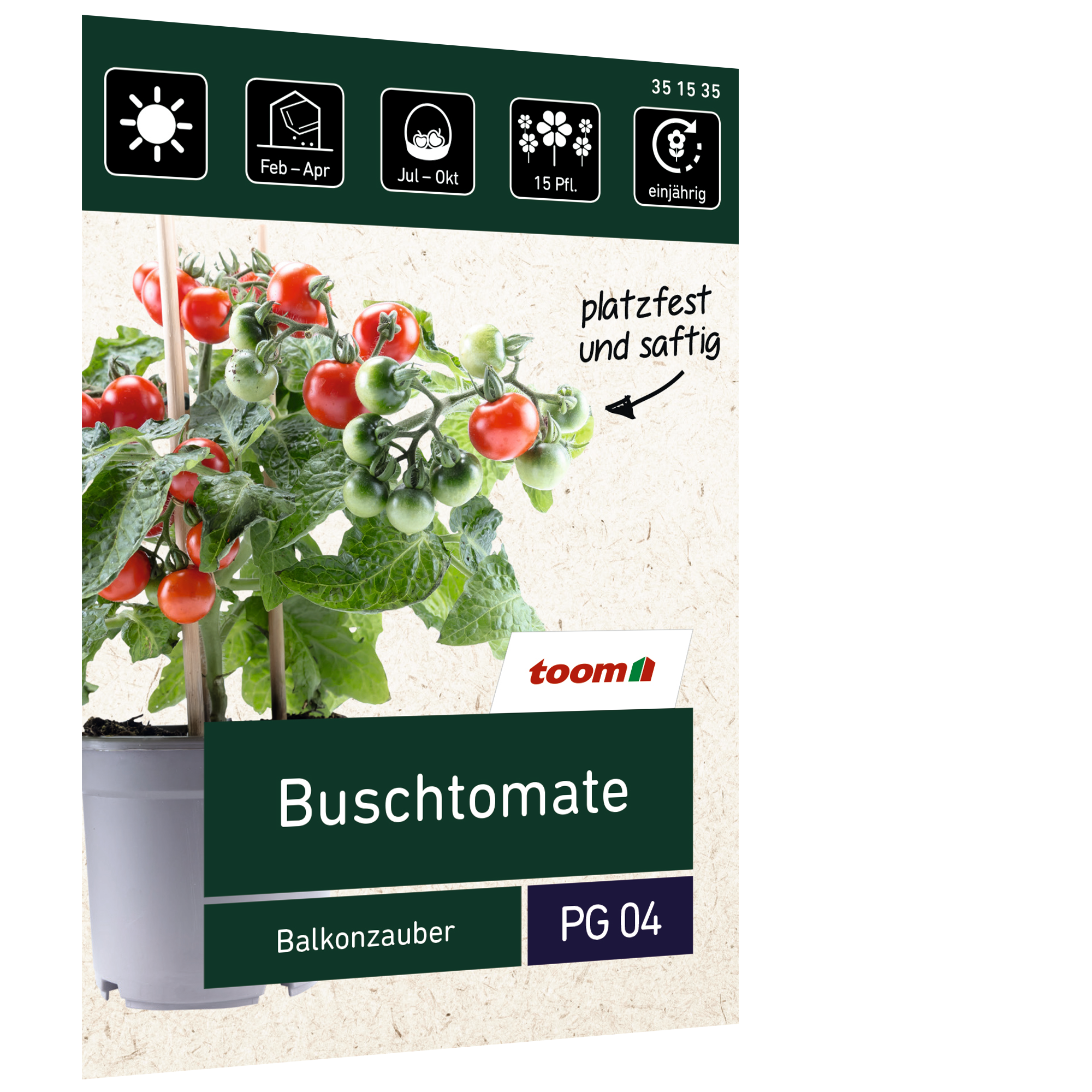 Buschtomate 'Balkonzauber' + product picture