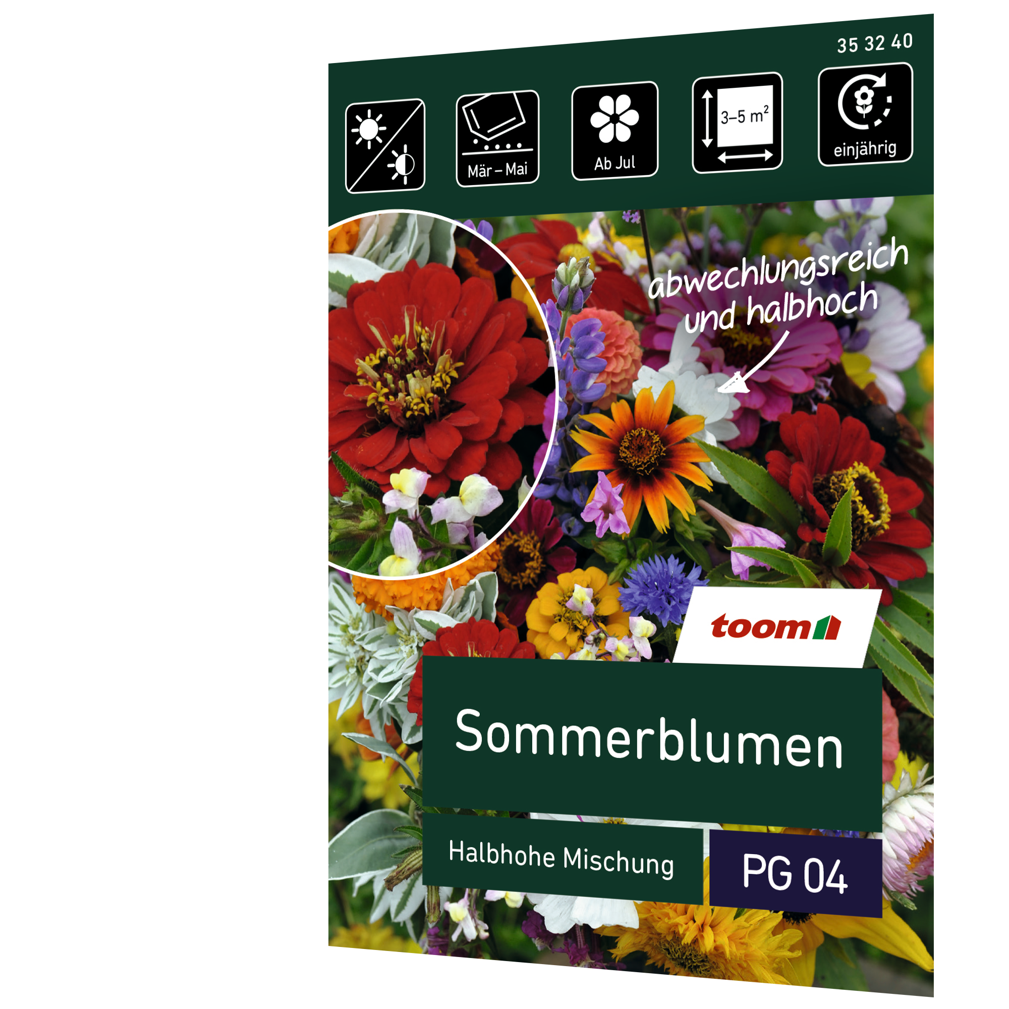 Sommerblumen 'Halbhohe Mischung' + product picture