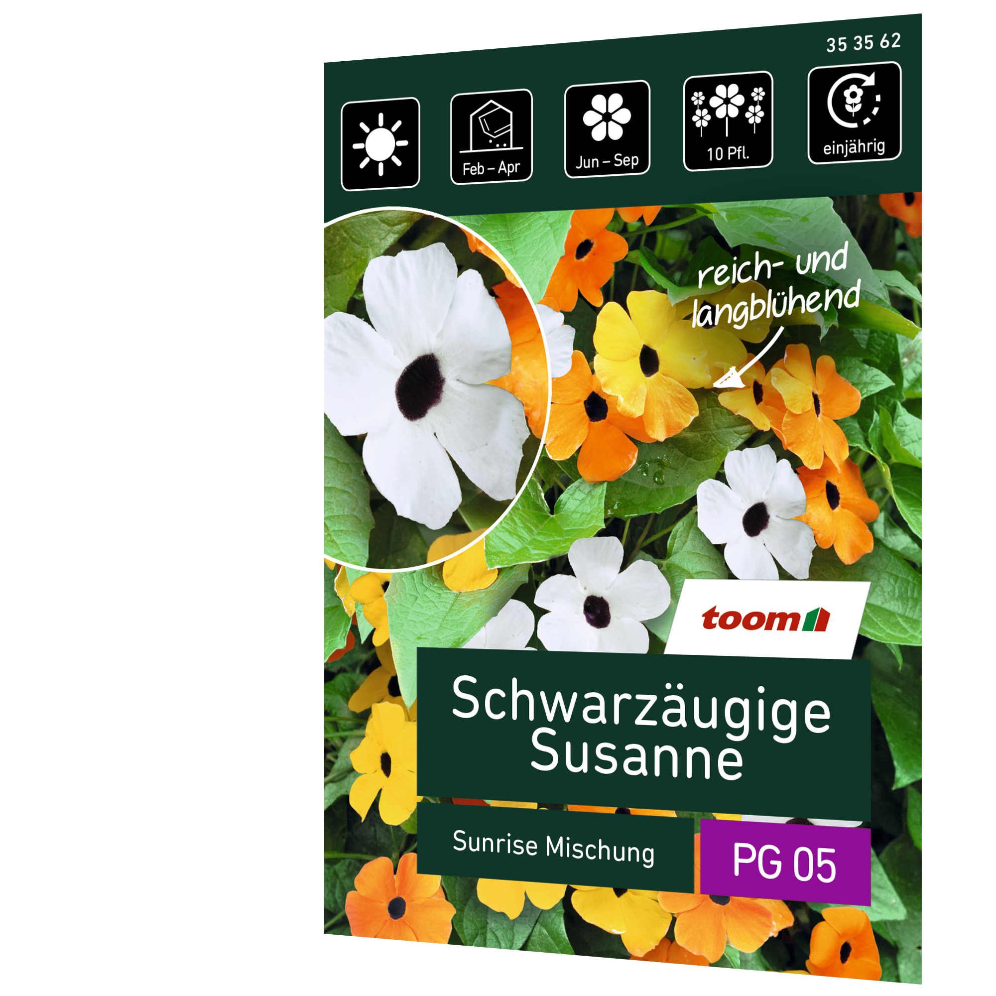 Schwarzäugige Susanne 'Sunrise Mischung' + product picture