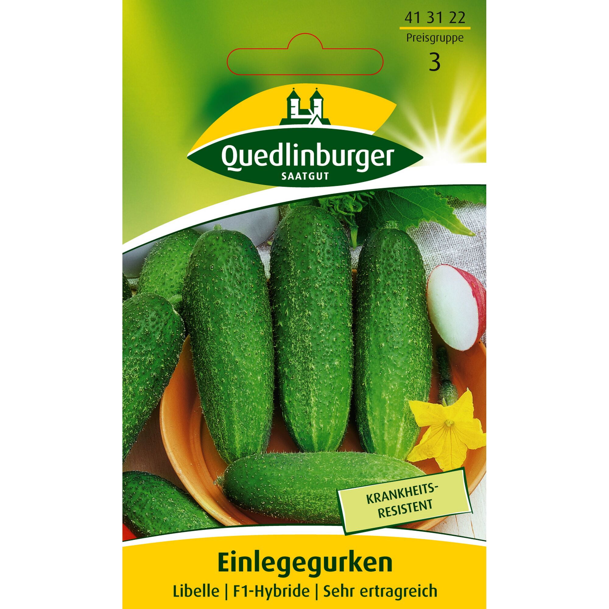 Einlegegurken Libelle, Quedlinburger Saatgut