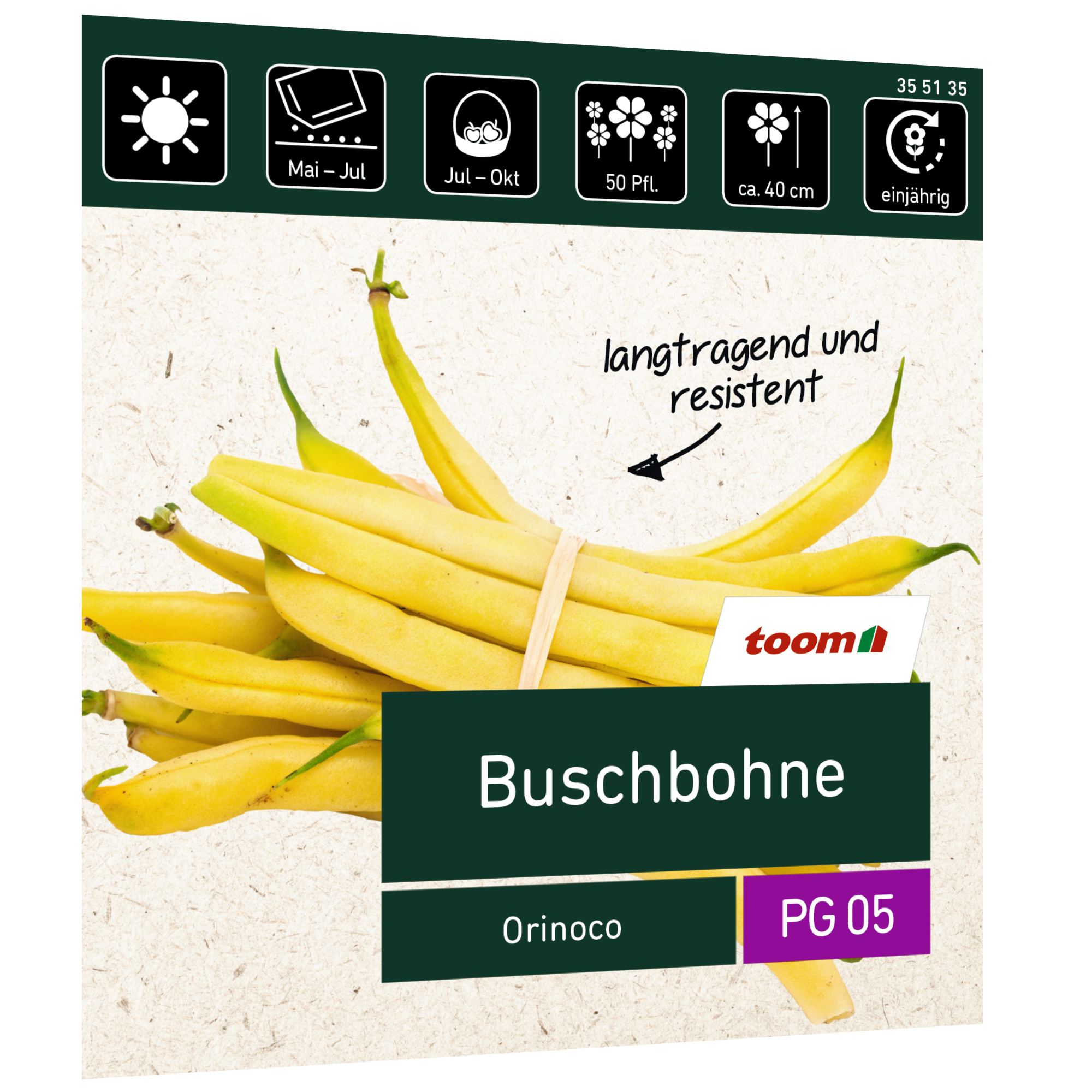 Buschbohne 'Orinoco' + product picture
