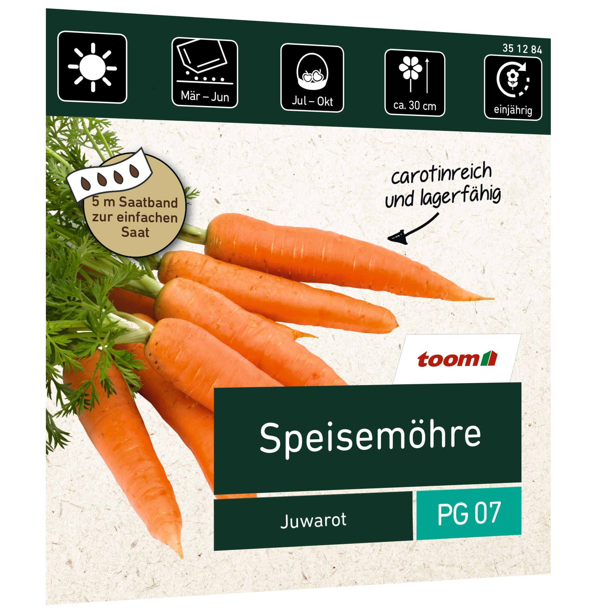 Speisemöhre Juwarot