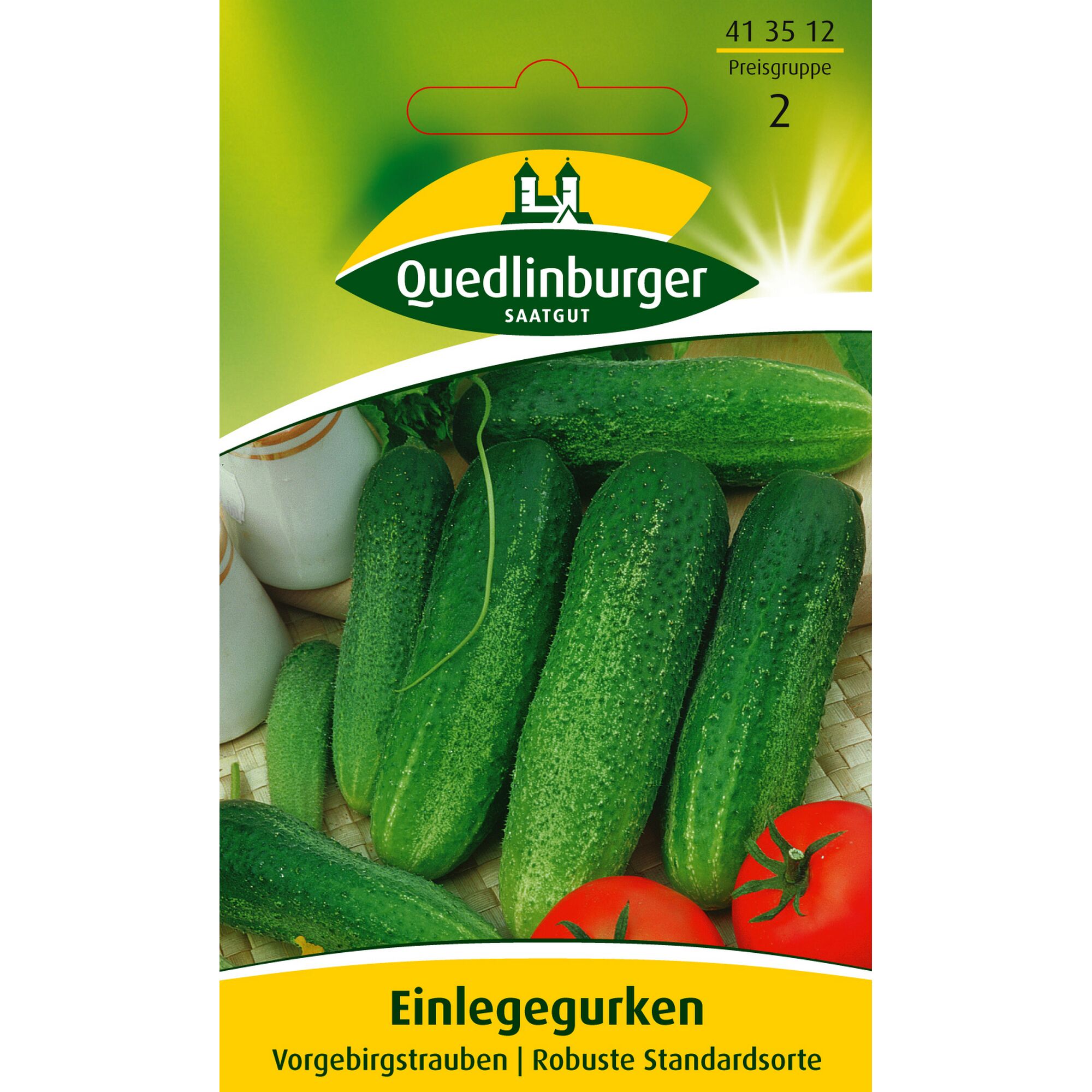 Einlegegurken der Marke Quedlinburger Saatgut