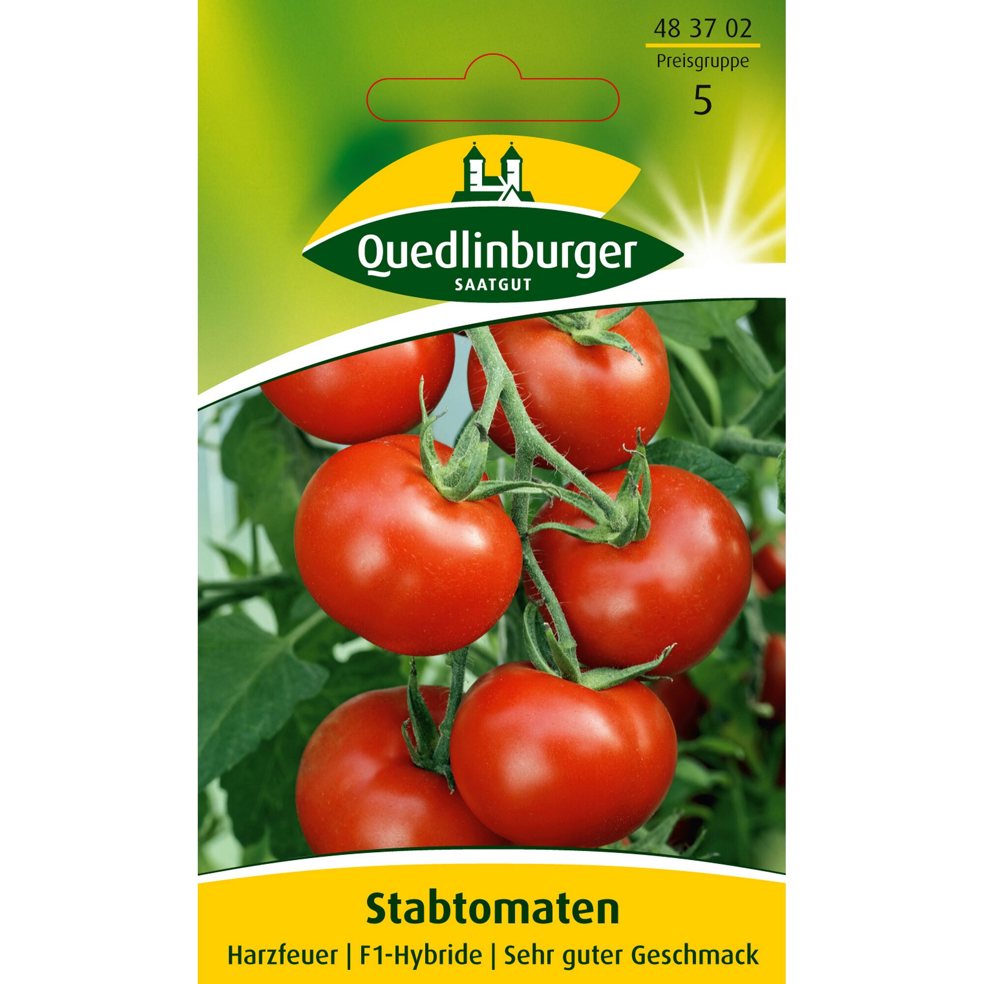 Samen der Harzfeuer Stabtomate von Quedlinburger