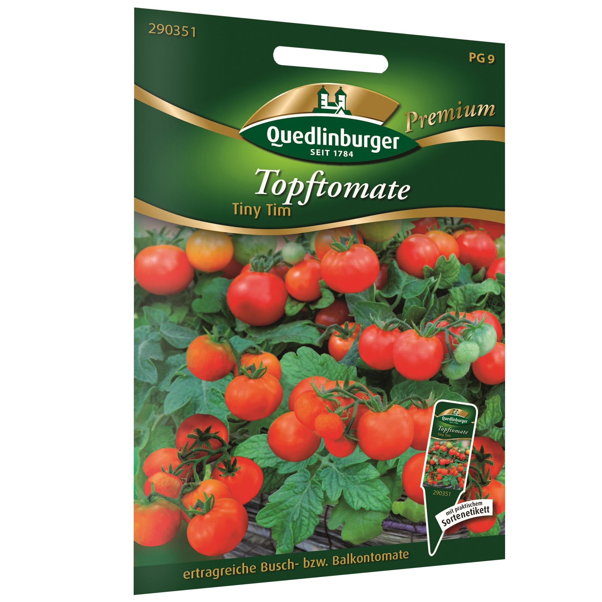 Quedlinburger Premium Topftomate Tiny Tim