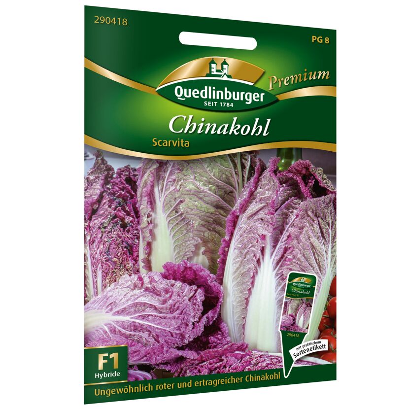 Samenpackung Chinakohl Scarvita von Quedlinburger