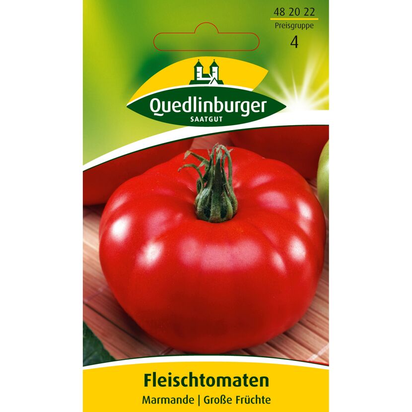Quedlinburger Fleischtomaten Marmande, große Früchte