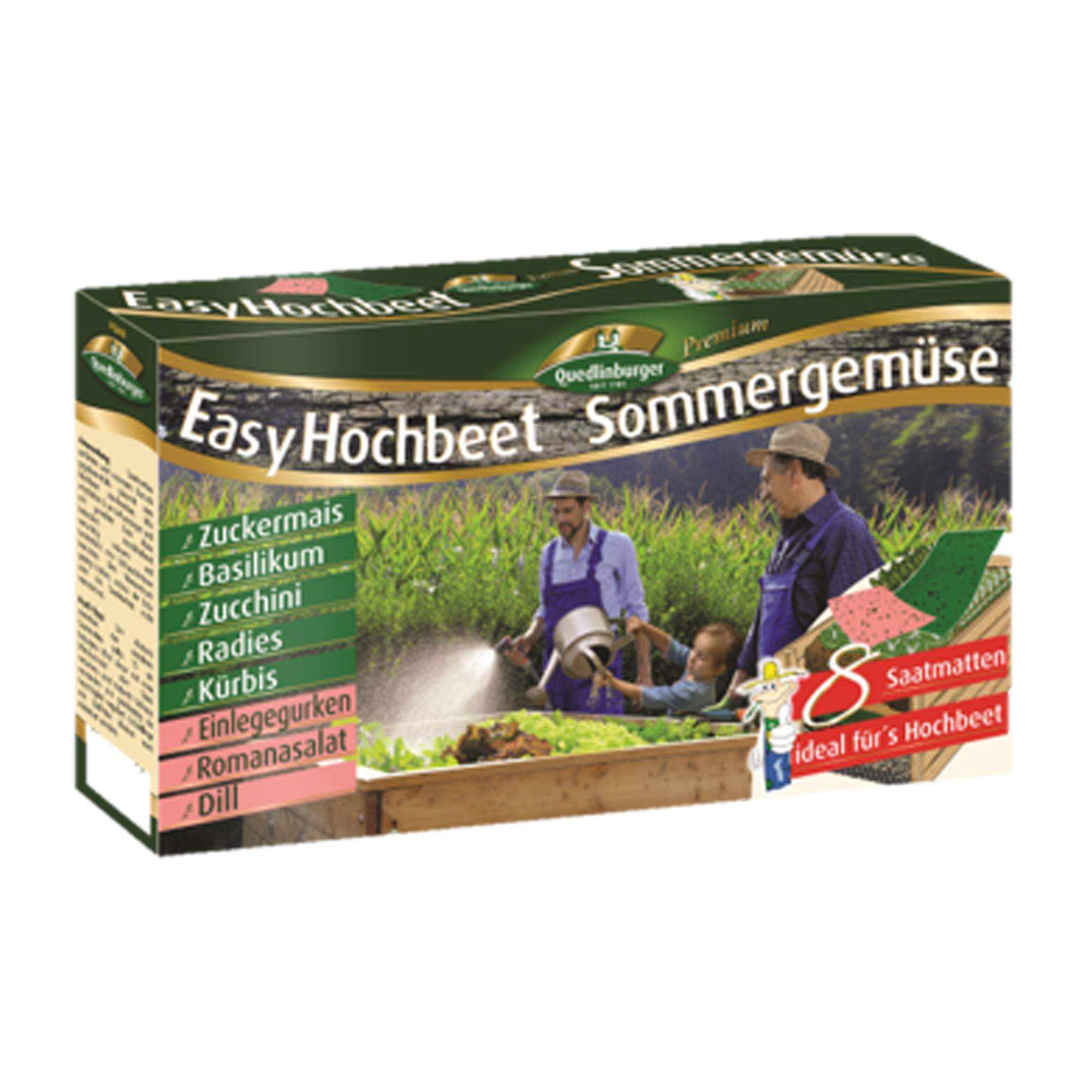 Hochbeet 'Easy Hochbeet - Sommergemüse' Saatmatten Mischung + product picture