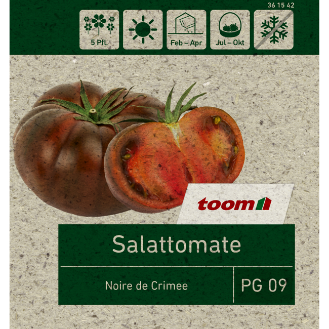 Bild von Salattomate 'Noire de Crim'