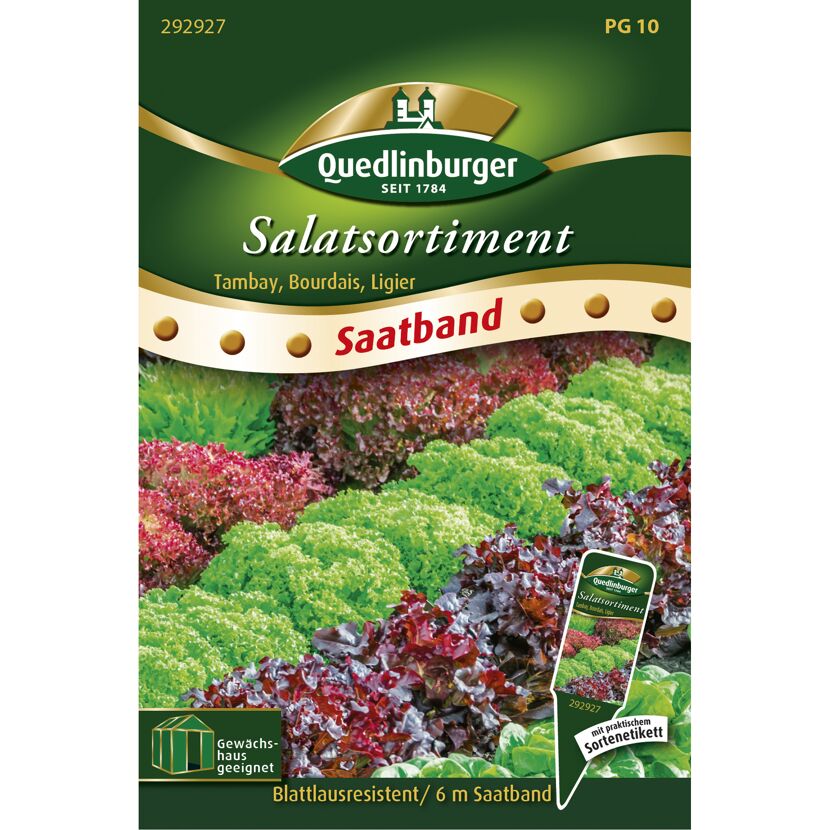 Salatsortiment Saatband 6 m