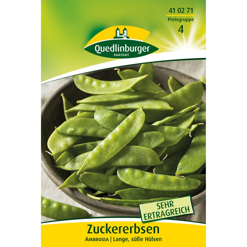 Zuckererbsen 'Ambrosia'