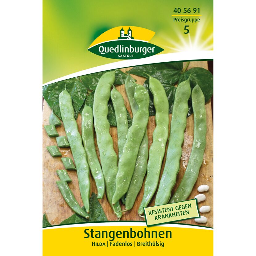 Stangenbohnen 'Hilda'